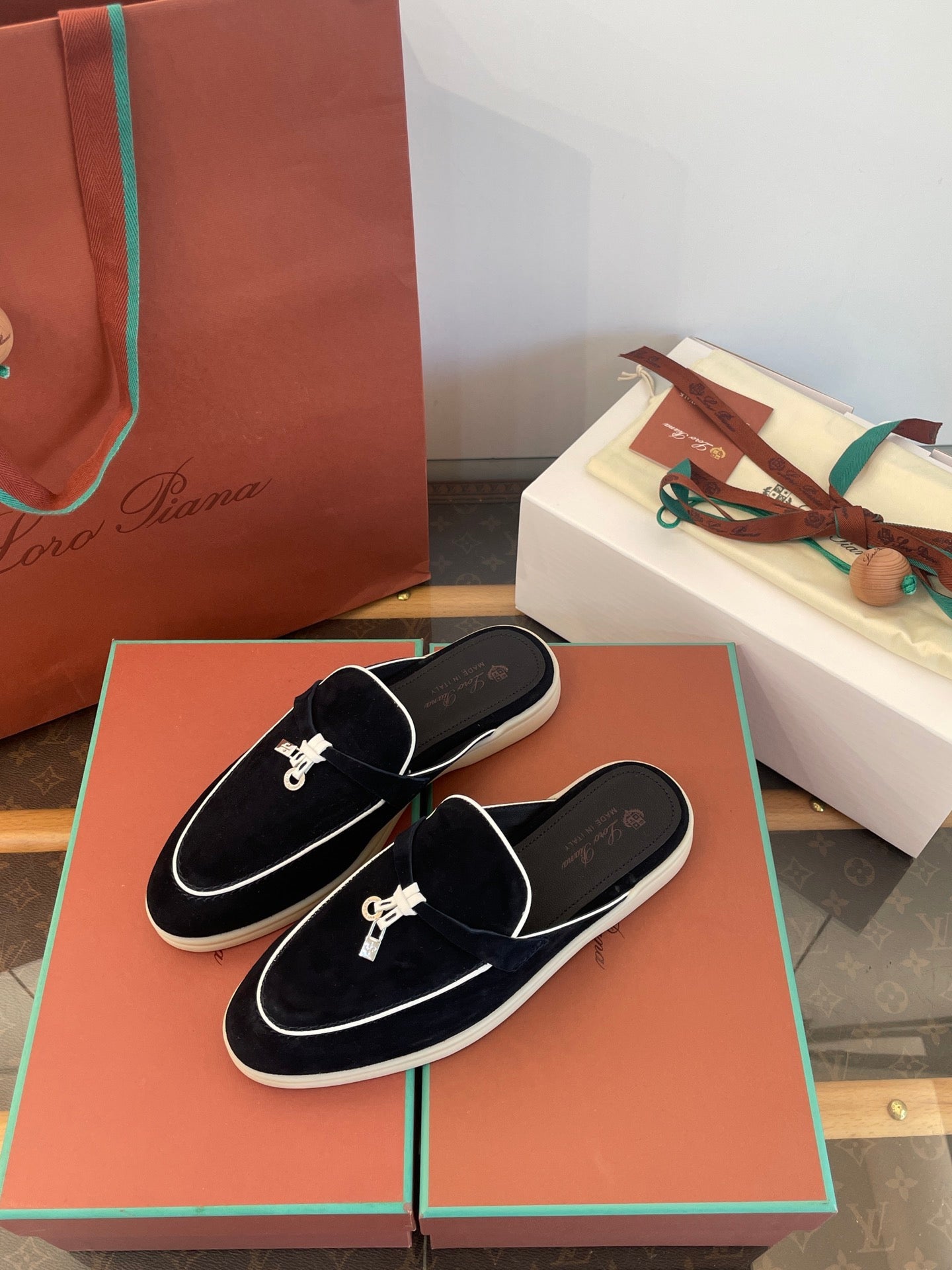 LORO P SUMMER CHARMS MULES