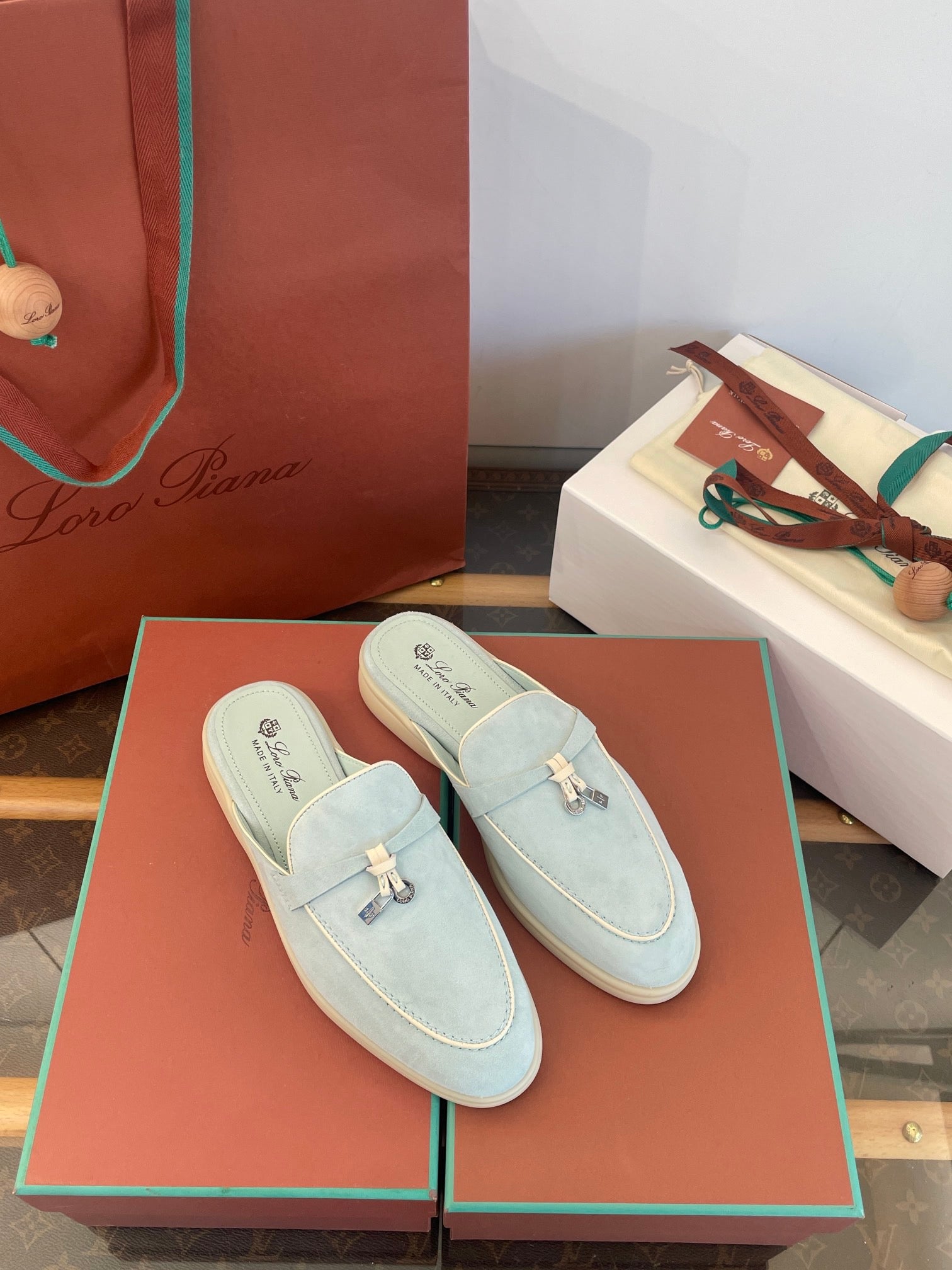 LORO P SUMMER CHARMS MULES