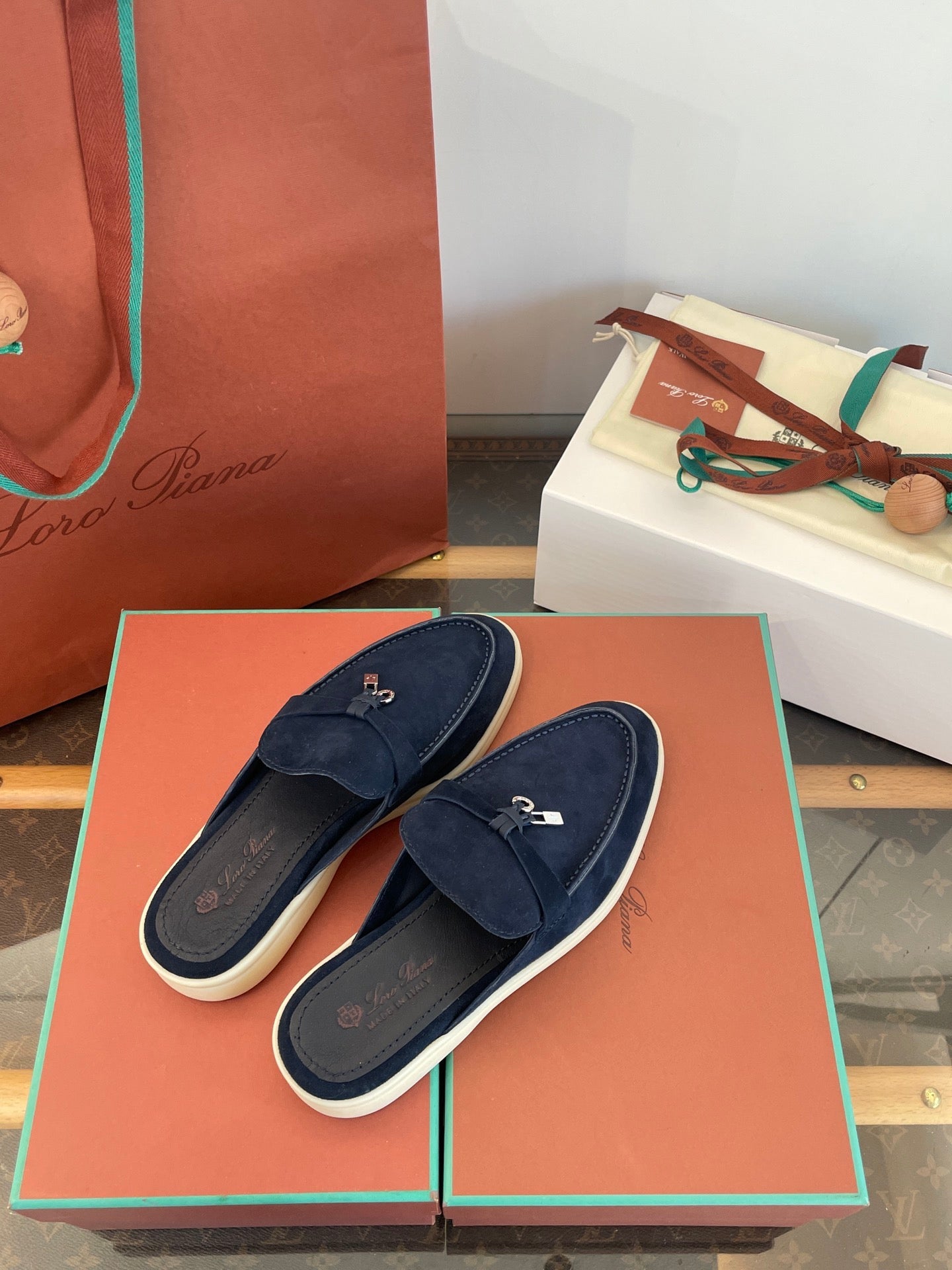 LORO P SUMMER CHARMS LOAFERS