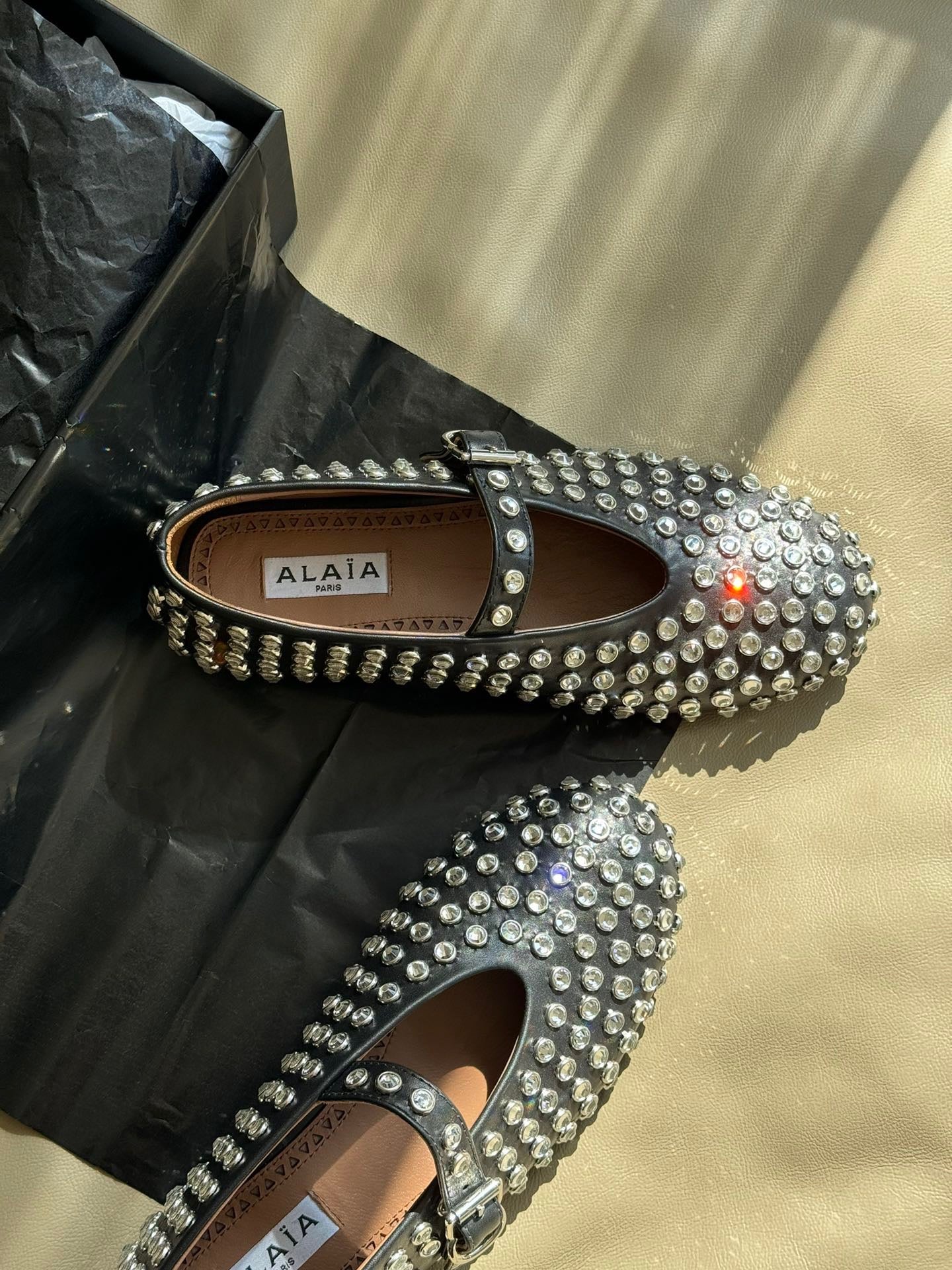 ALAIA BALLET FLATS