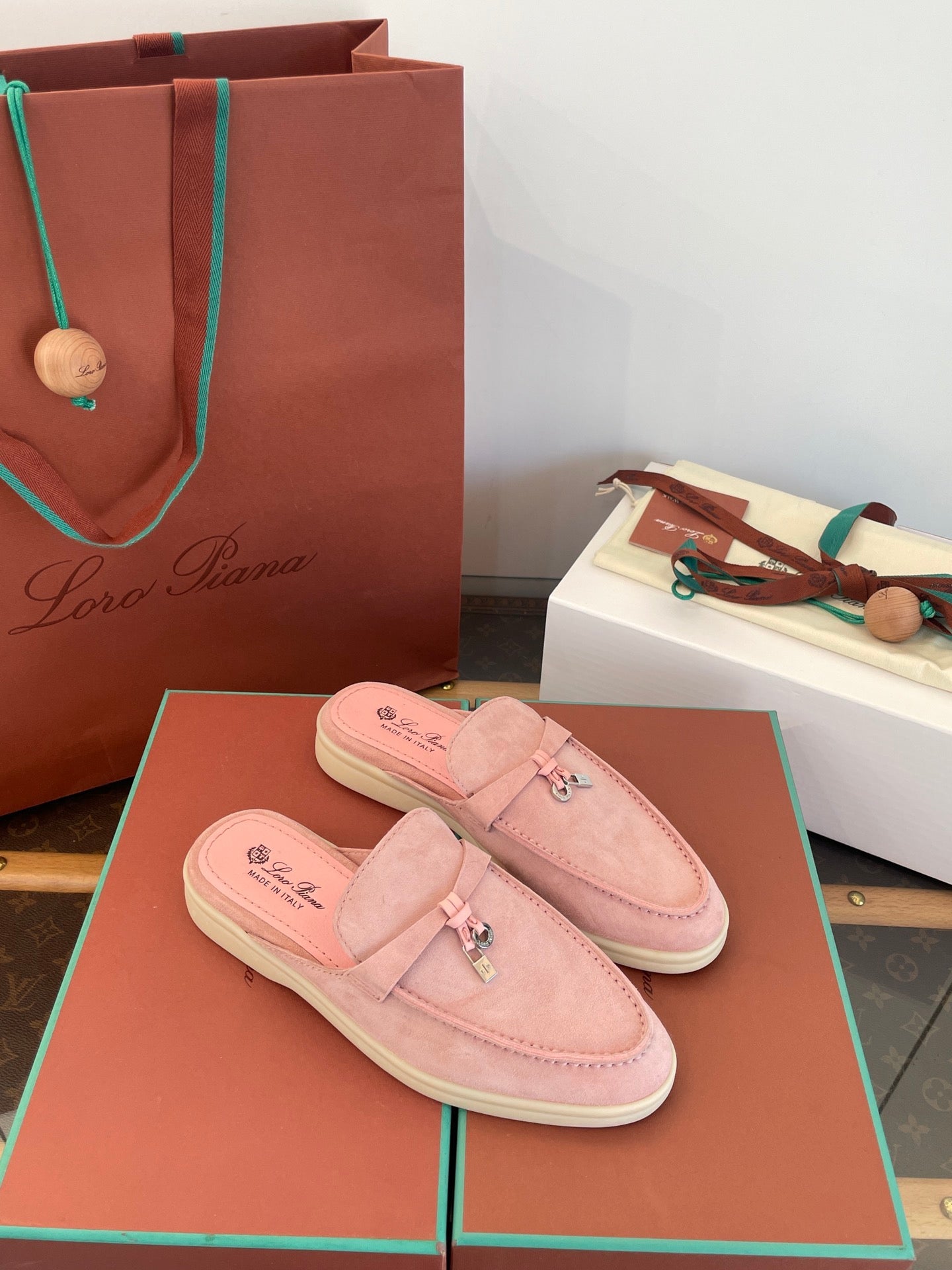 LORO P SUMMER CHARMS LOAFERS