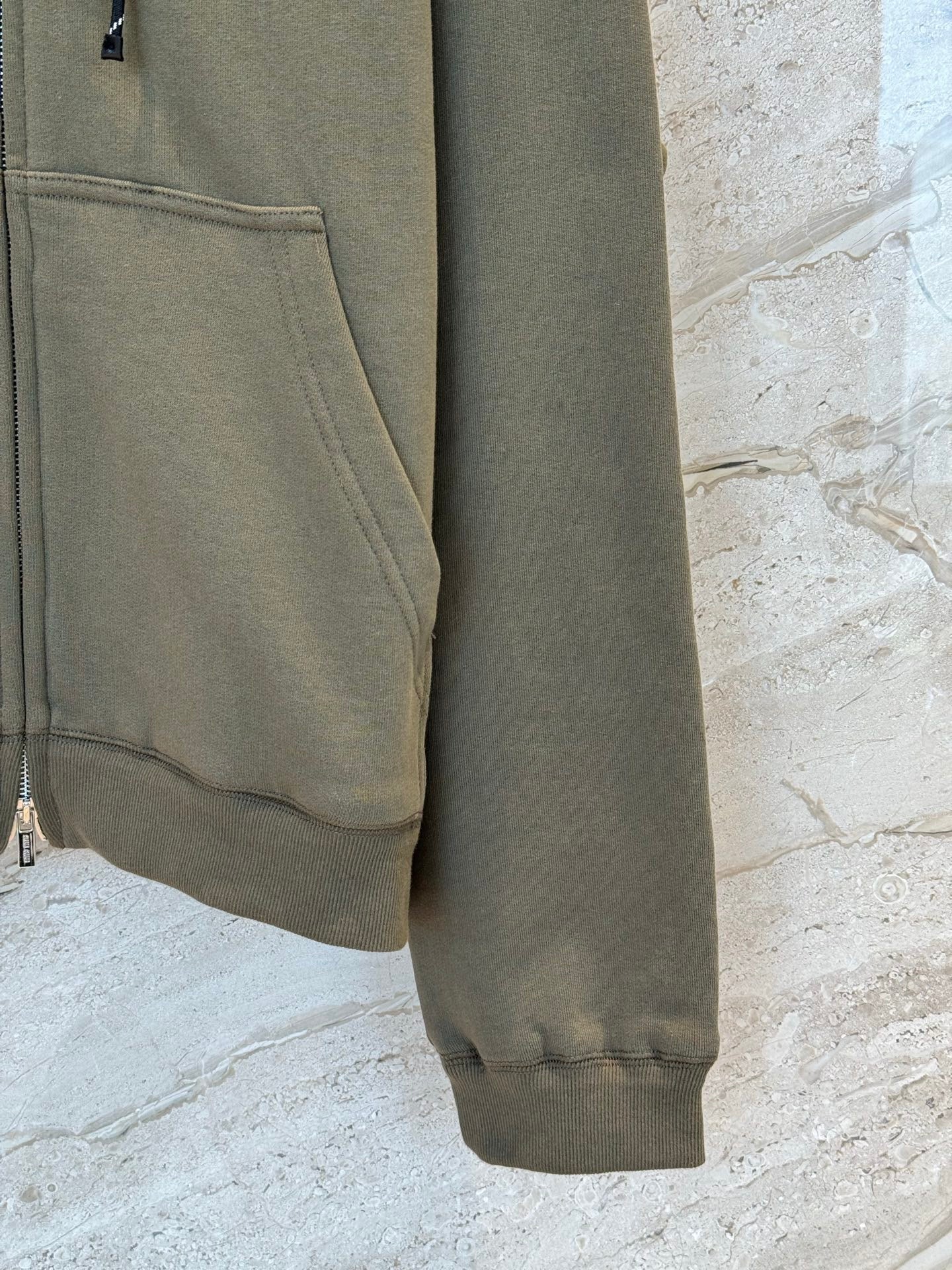 MIU M ZIP HOODIE