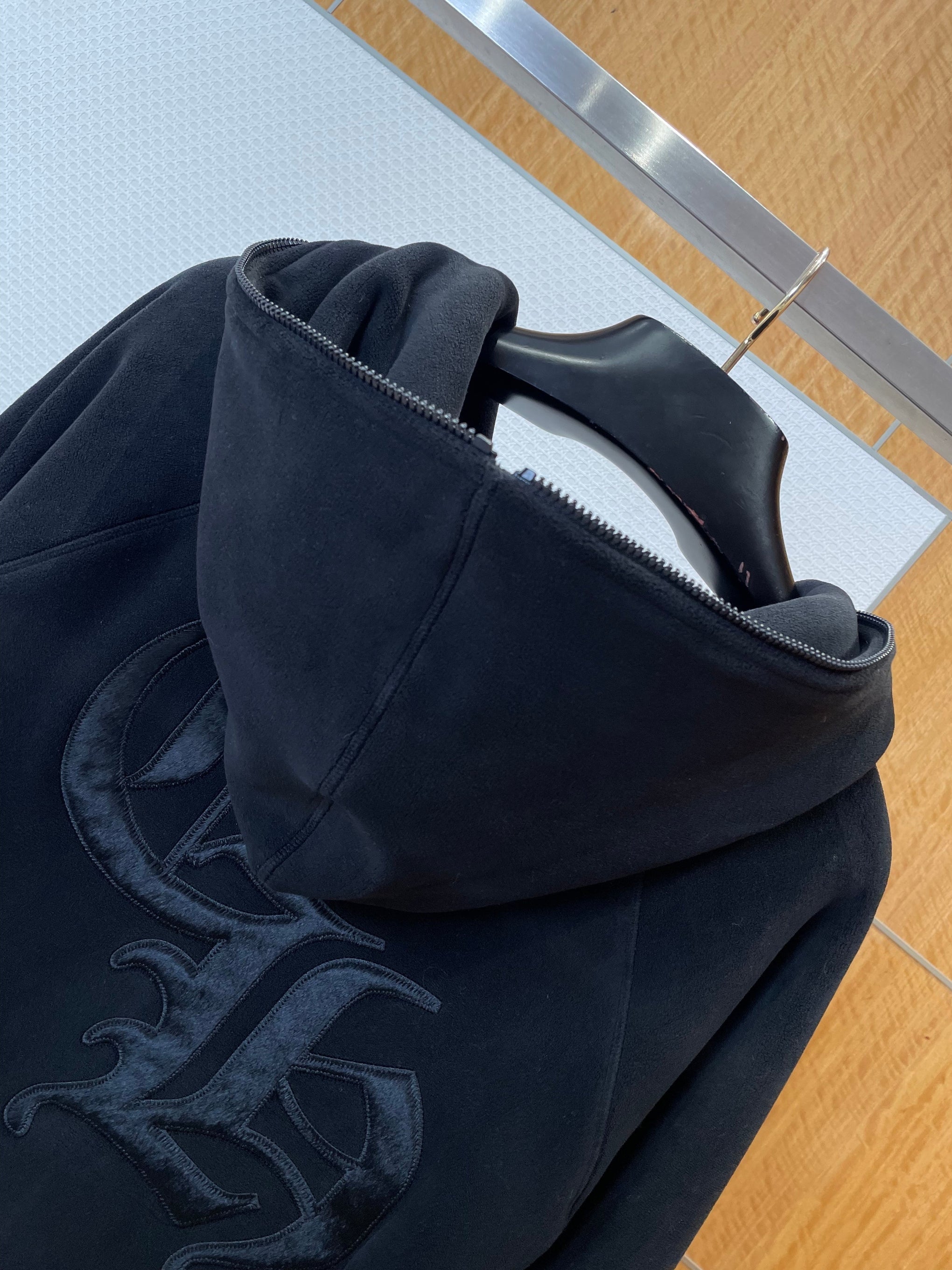 CHROME H HOODED JACKET