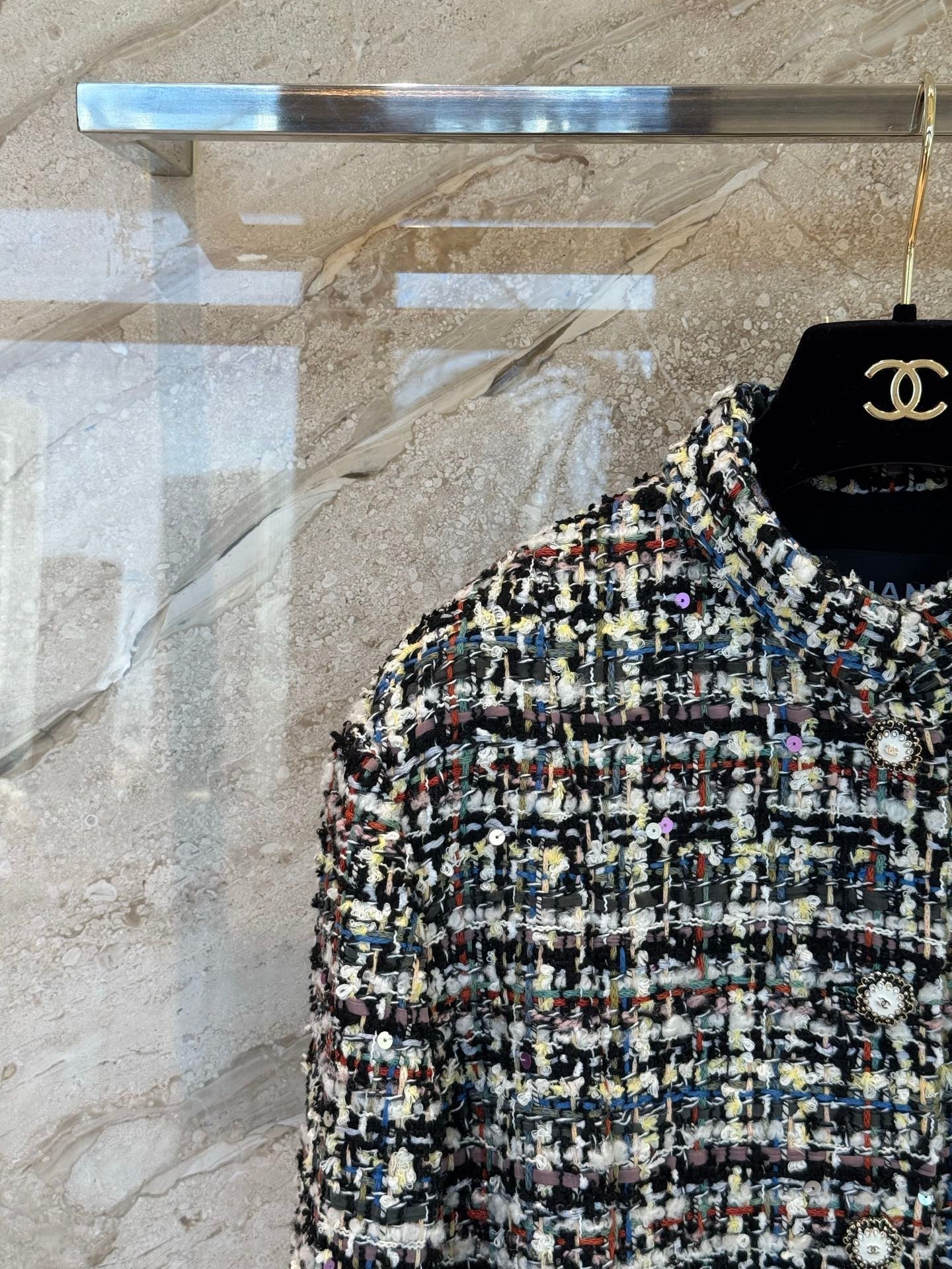 CC TWEED BLAZER