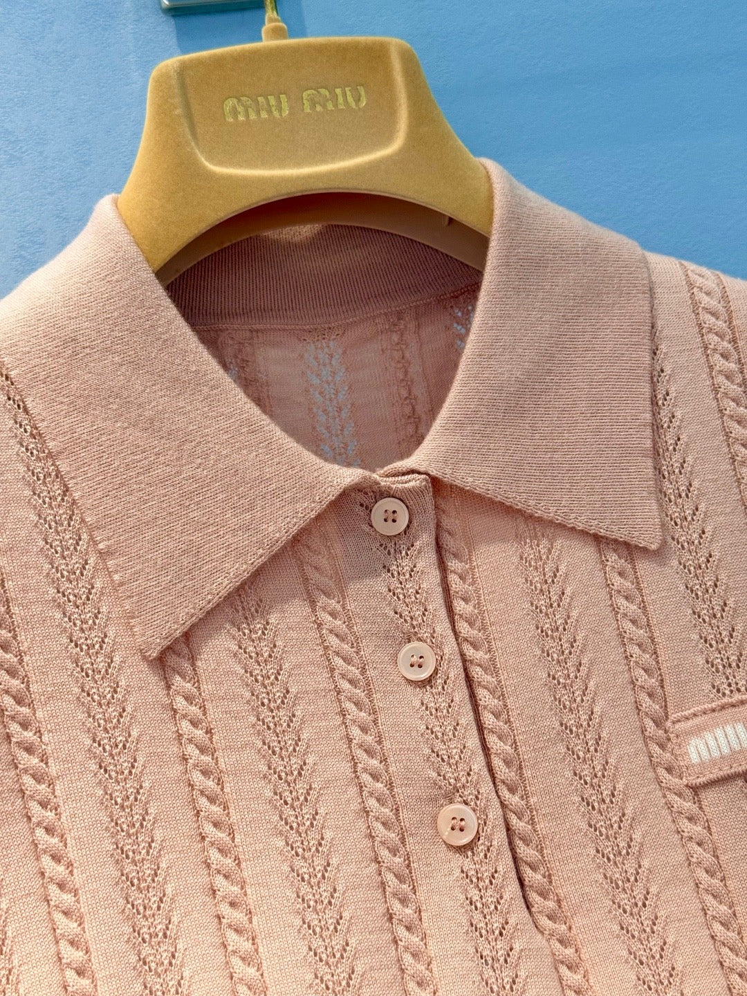 MIU M POLO SHIRT