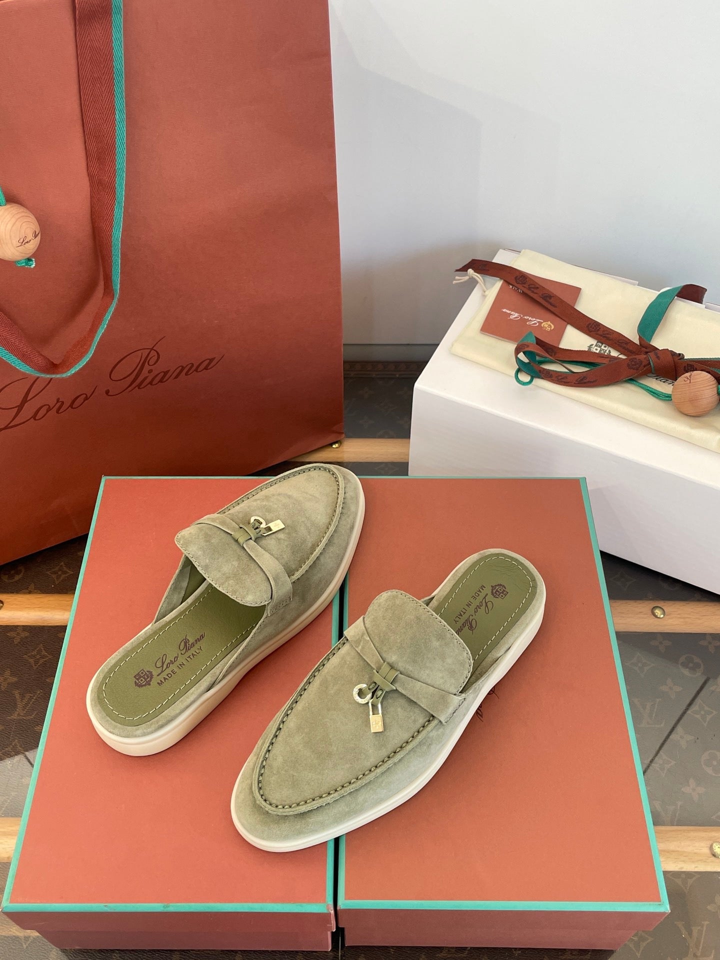 LORO P SUMMER CHARMS LOAFERS