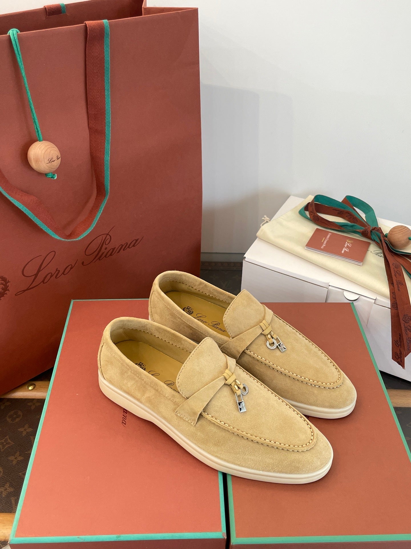 LORO P SUMMER CHARMS LOAFERS