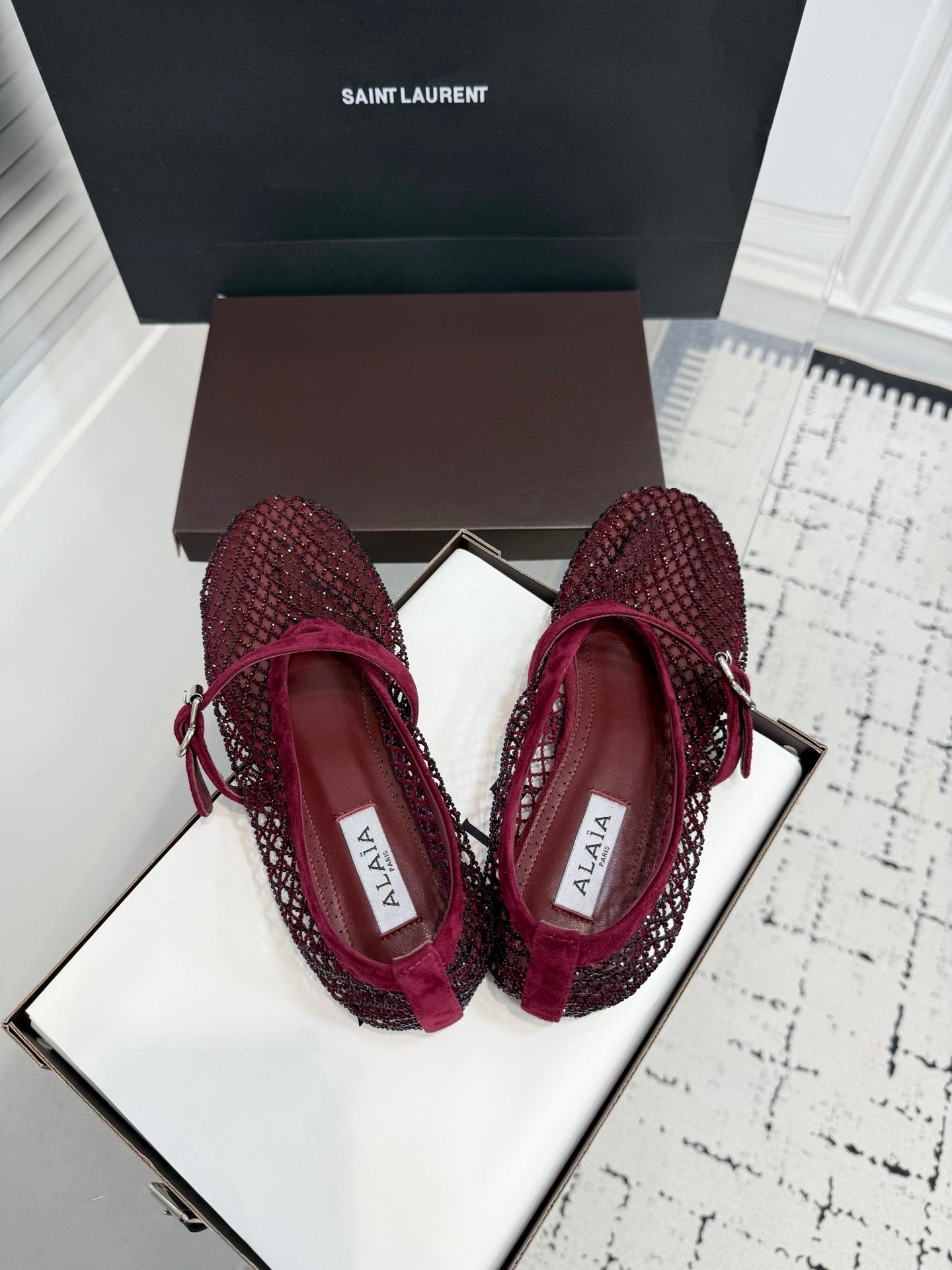 ALAIA BALLET FLATS