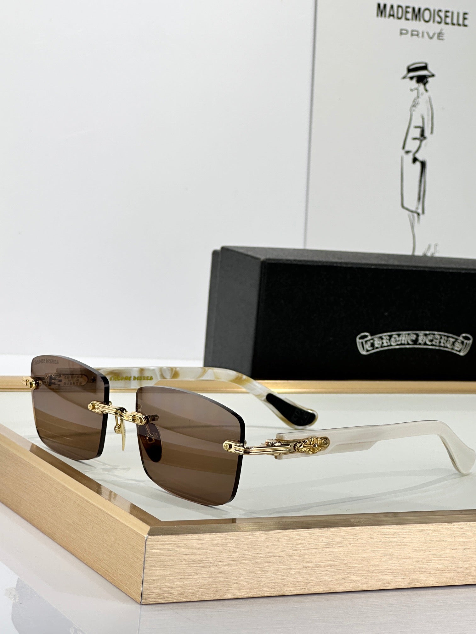 CHROME H SUNGLASSES