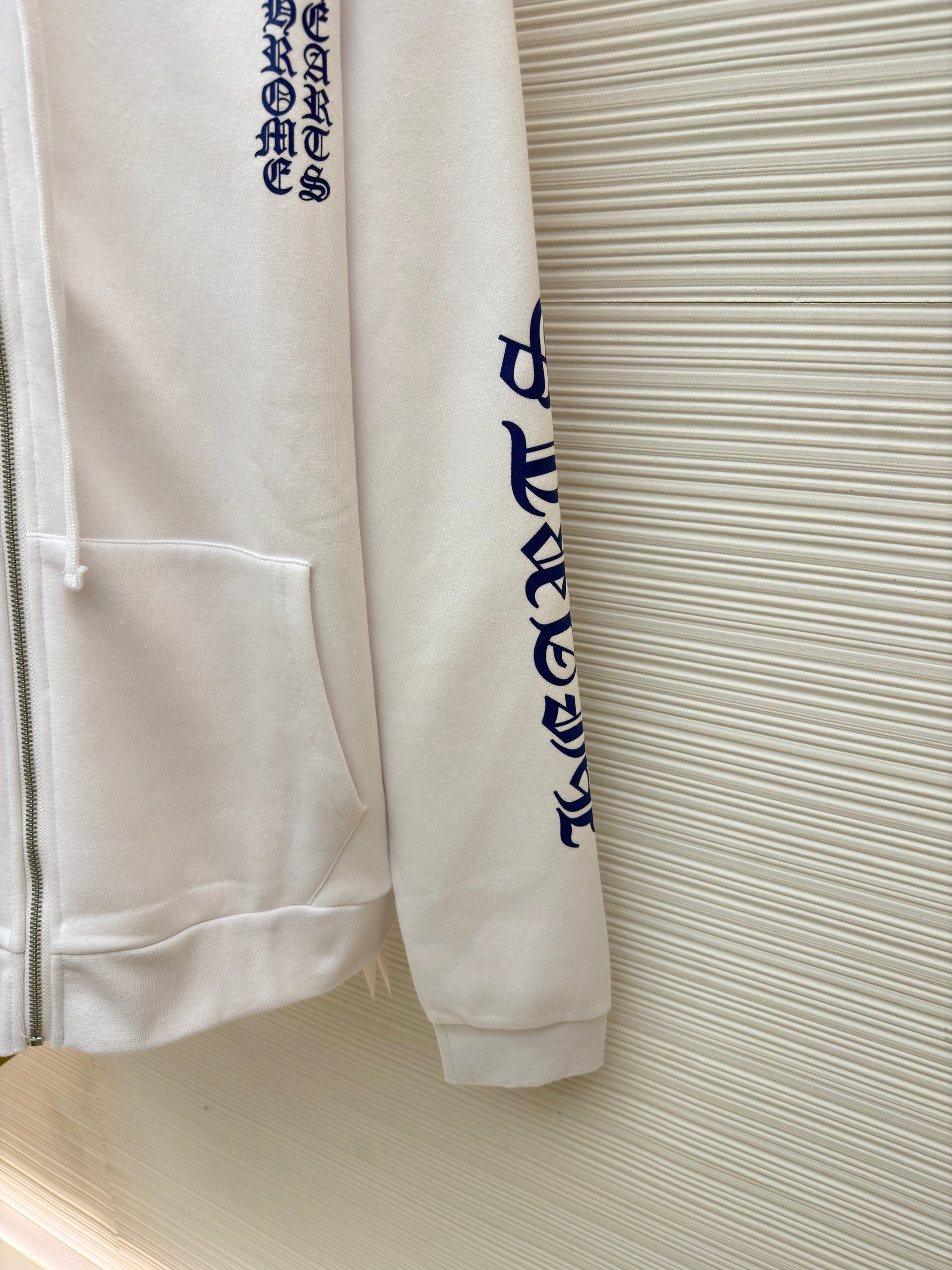 CHROME H ZIP HOODIE