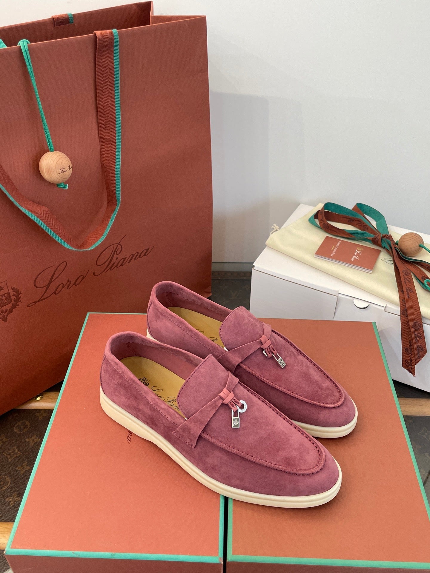 LORO P SUMMER CHARMS LOAFERS