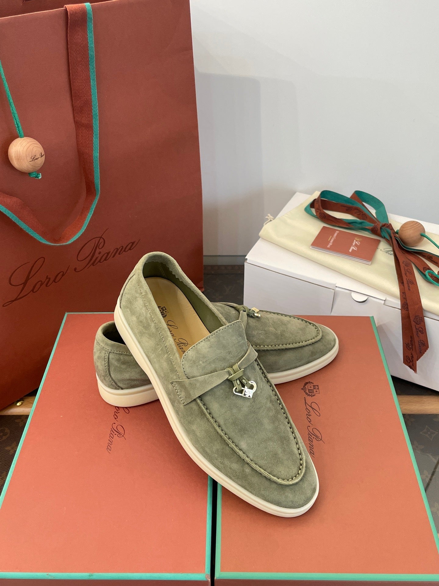 LORO P SUMMER CHARMS LOAFERS