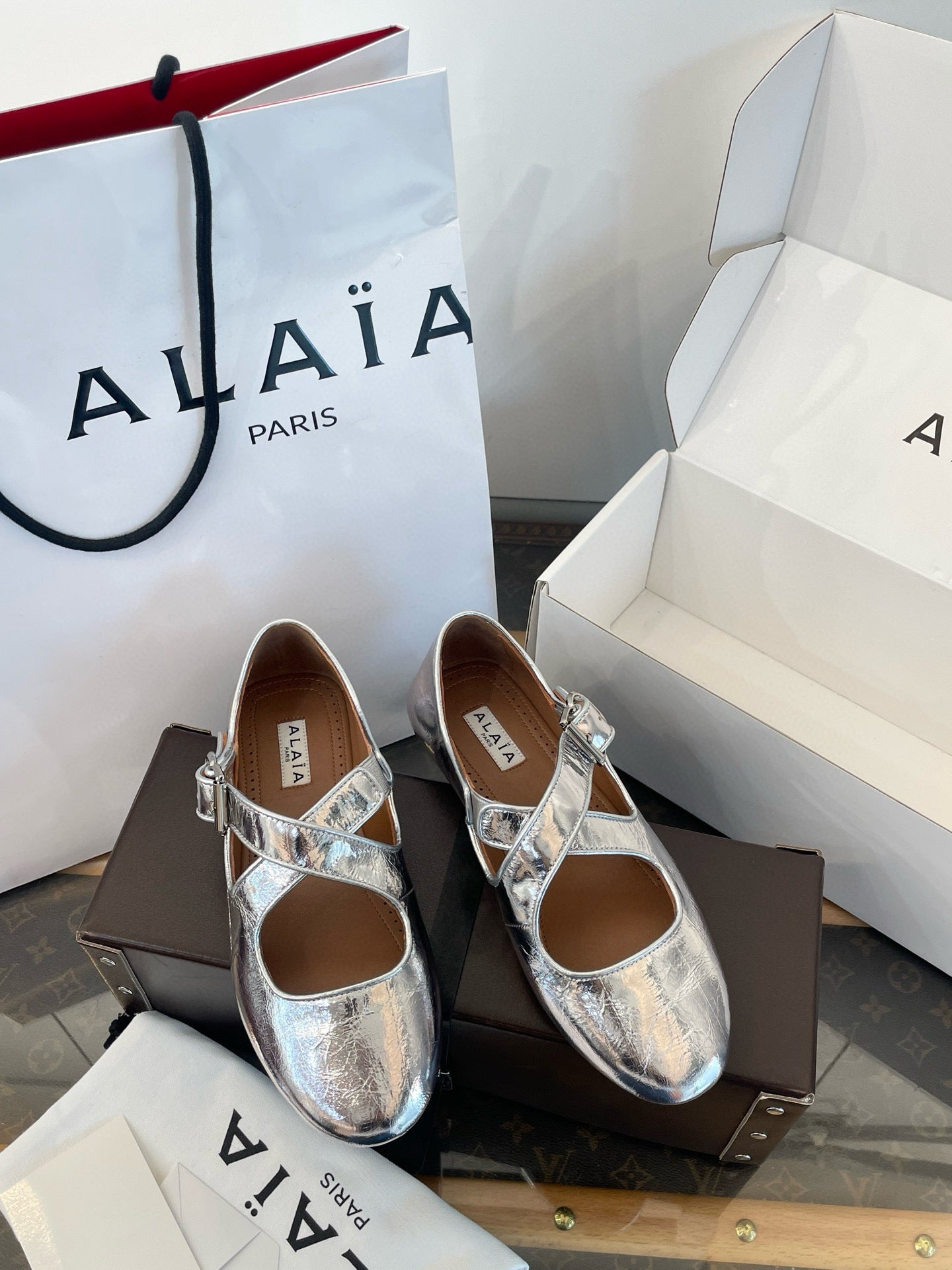 ALAIA BALLET FLATS