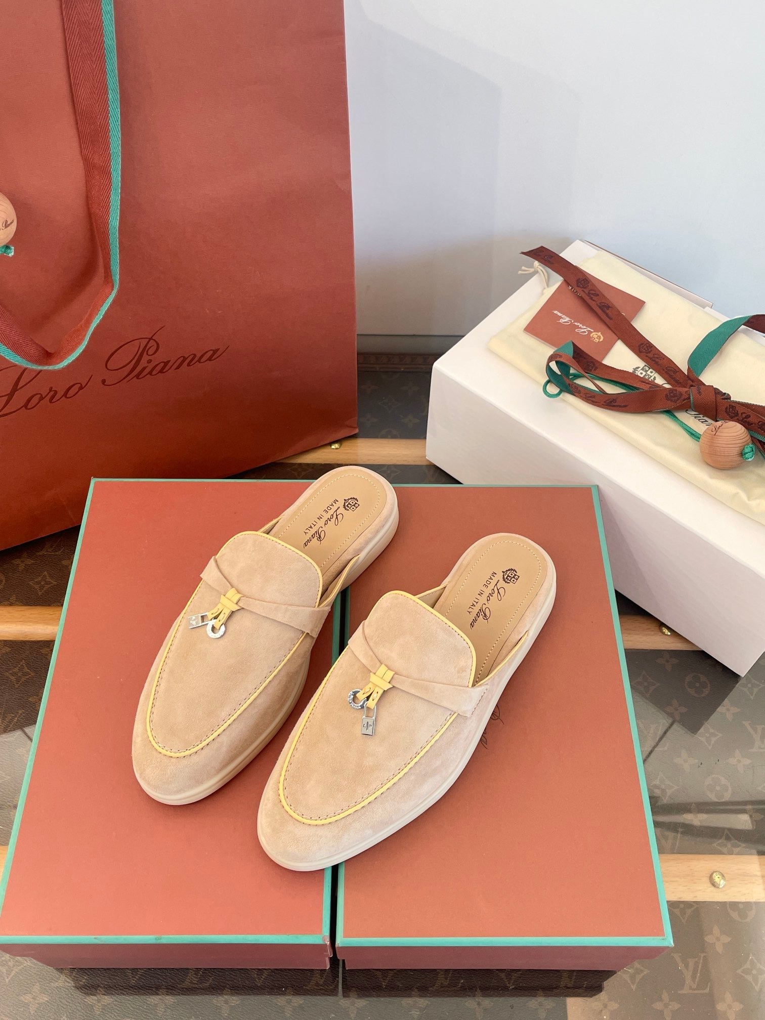 LORO P SUMMER CHARMS LOAFERS