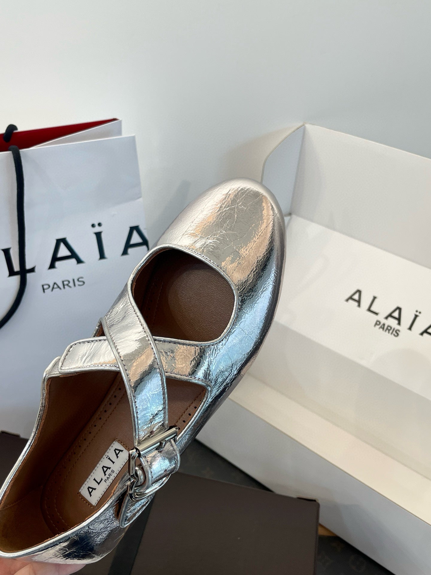ALAIA BALLET FLATS