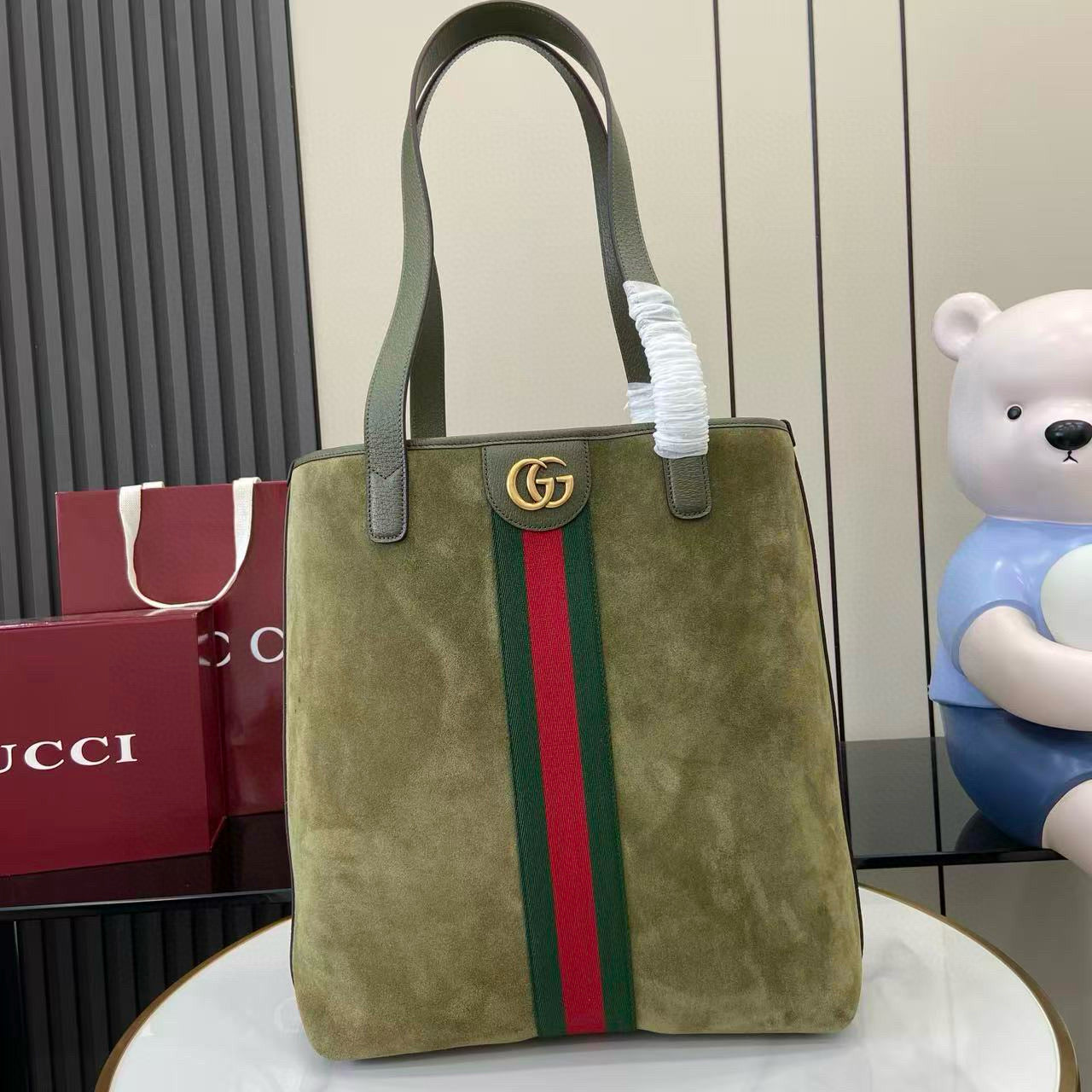 GG OPHIDIA MEDIUM TOTE BAG
