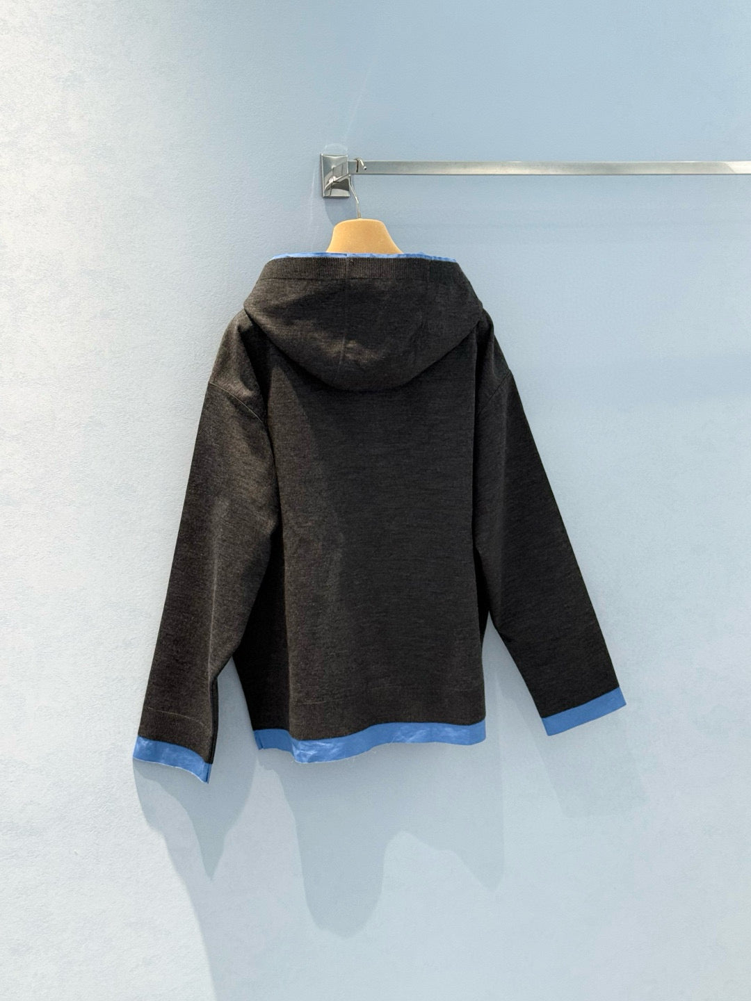 MIU M ZIP HOODIE