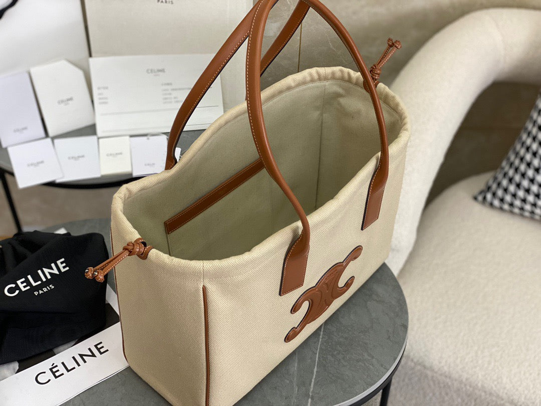 CEL CABAS DRAWSTRING TOTE BAG