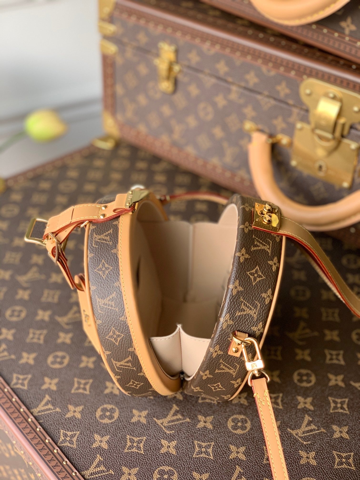 LOU PETITE BOITE CHAPEAU BAG