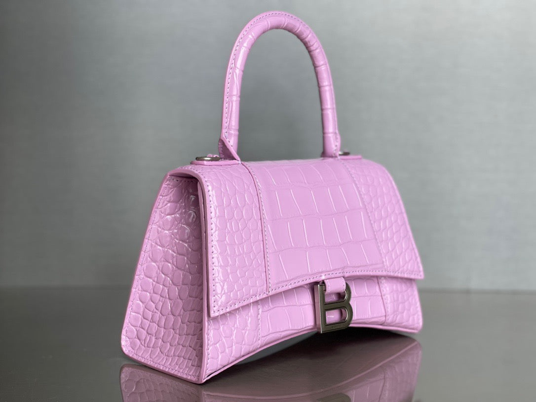 BAL HOURGLASS TOP HANDLE BAG