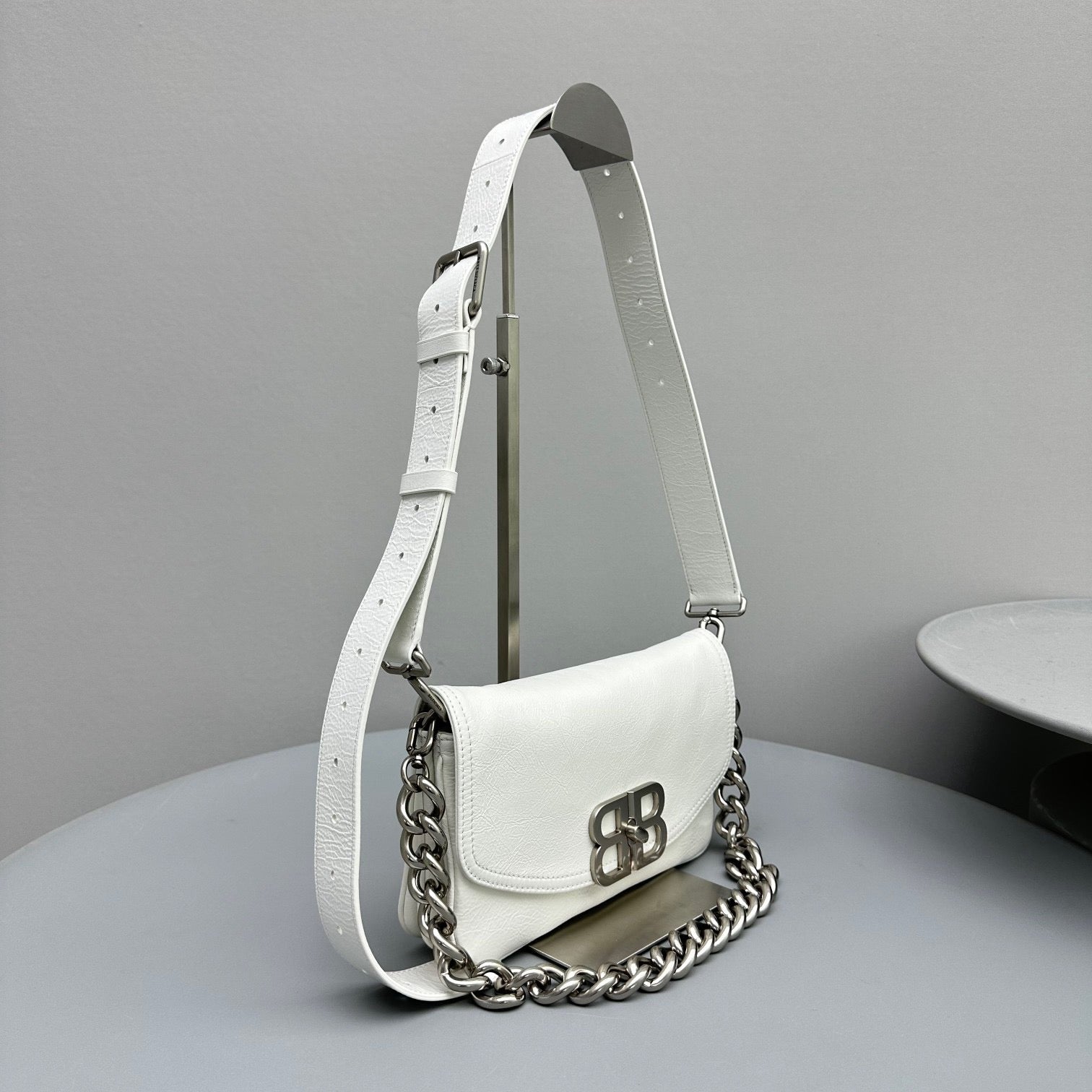 BAL BB SMALL SOFT FLAP BAG