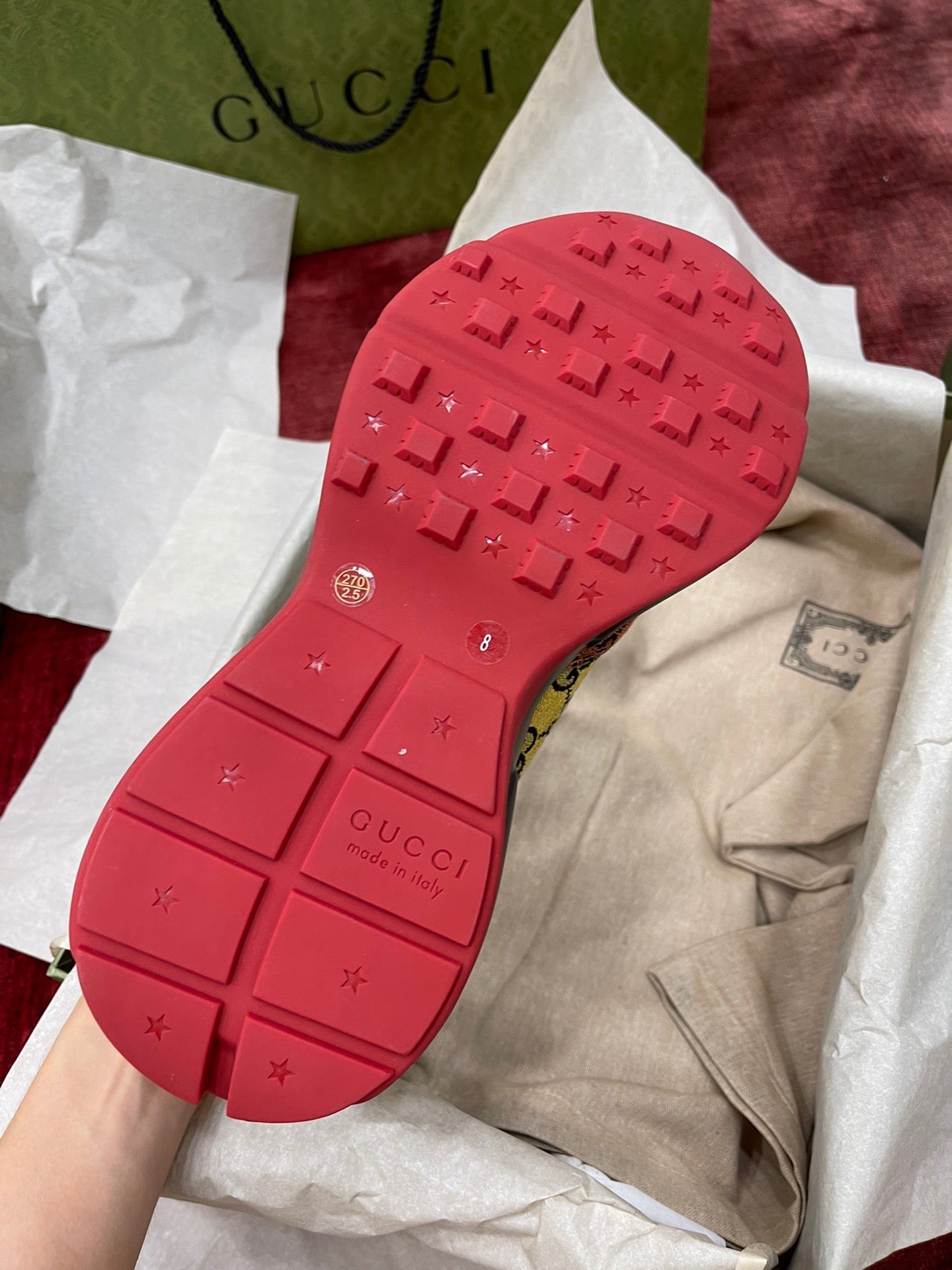 GG RHYTON SNEAKERS