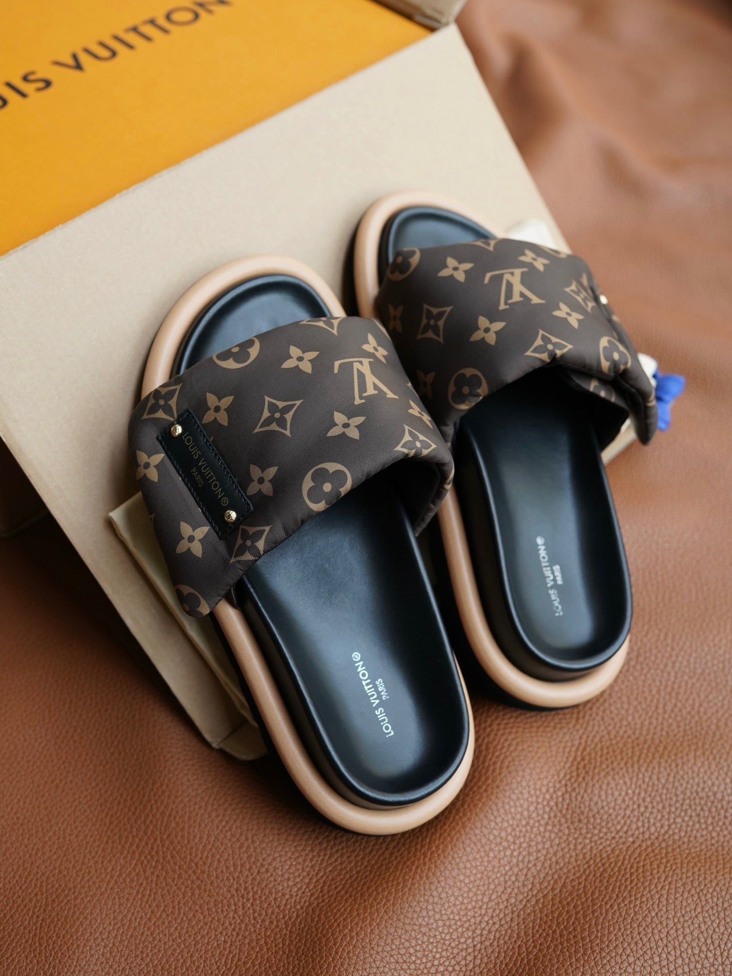 LOU PILLOW MULES
