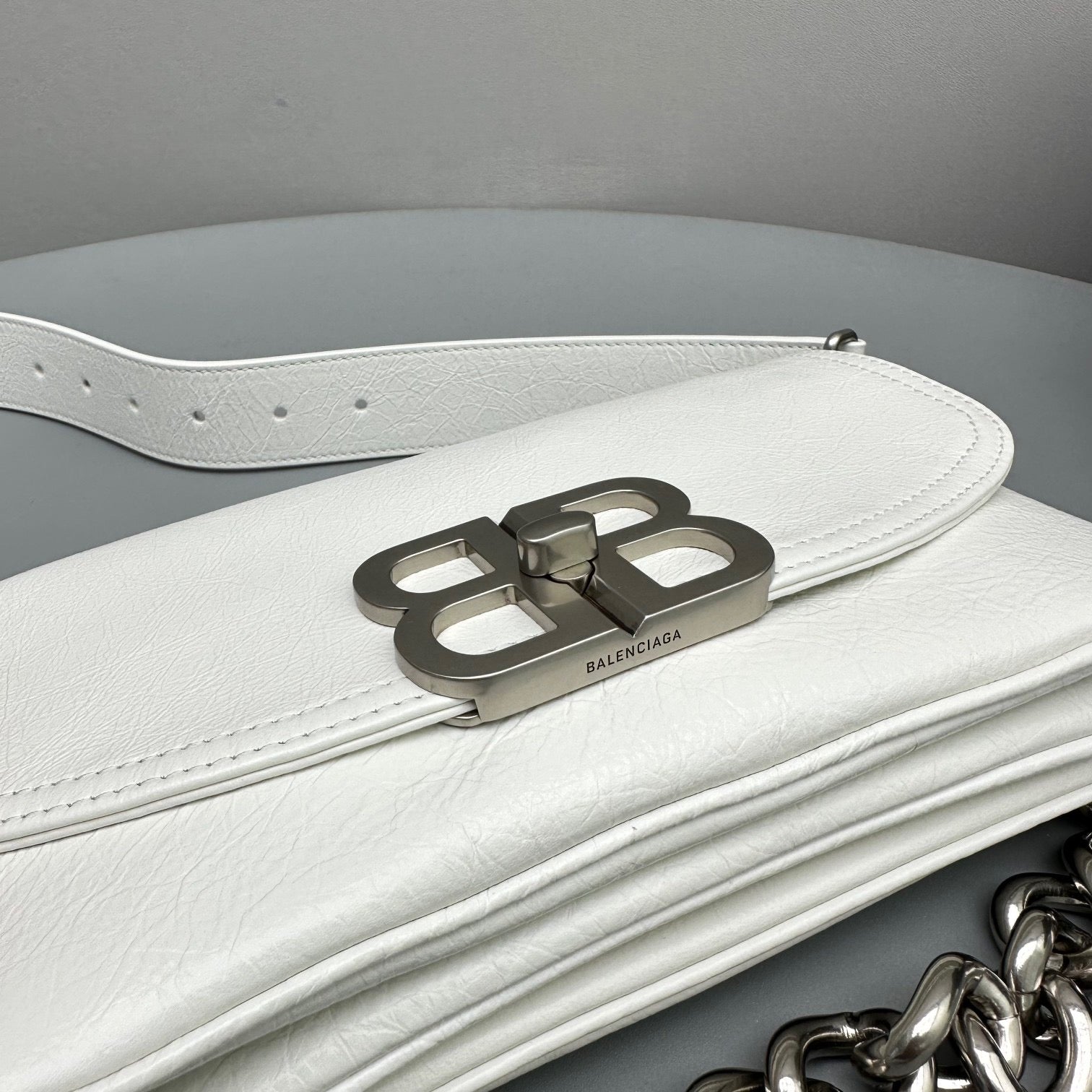 BAL BB SMALL SOFT FLAP BAG