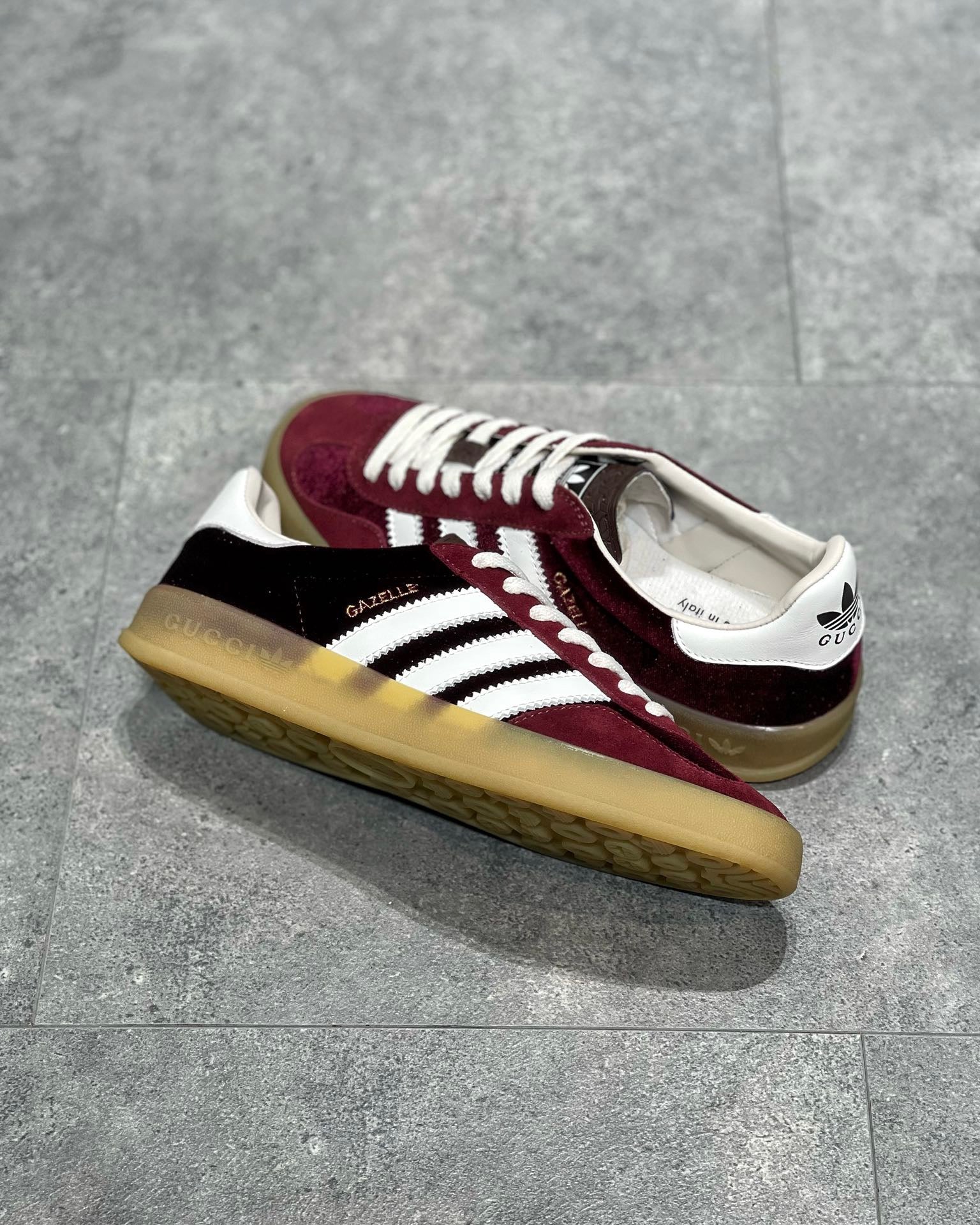 GG x ADID GAZELLE SNEAKER