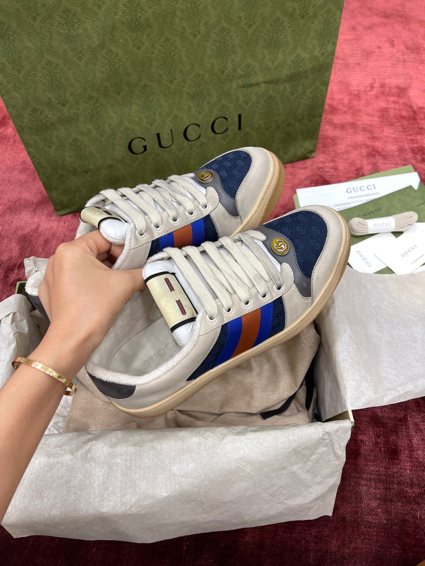 GG SCREENER SNEAKERS