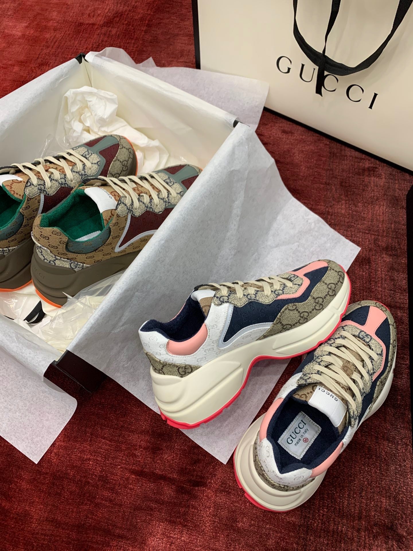 GG RHYTON SNEAKERS