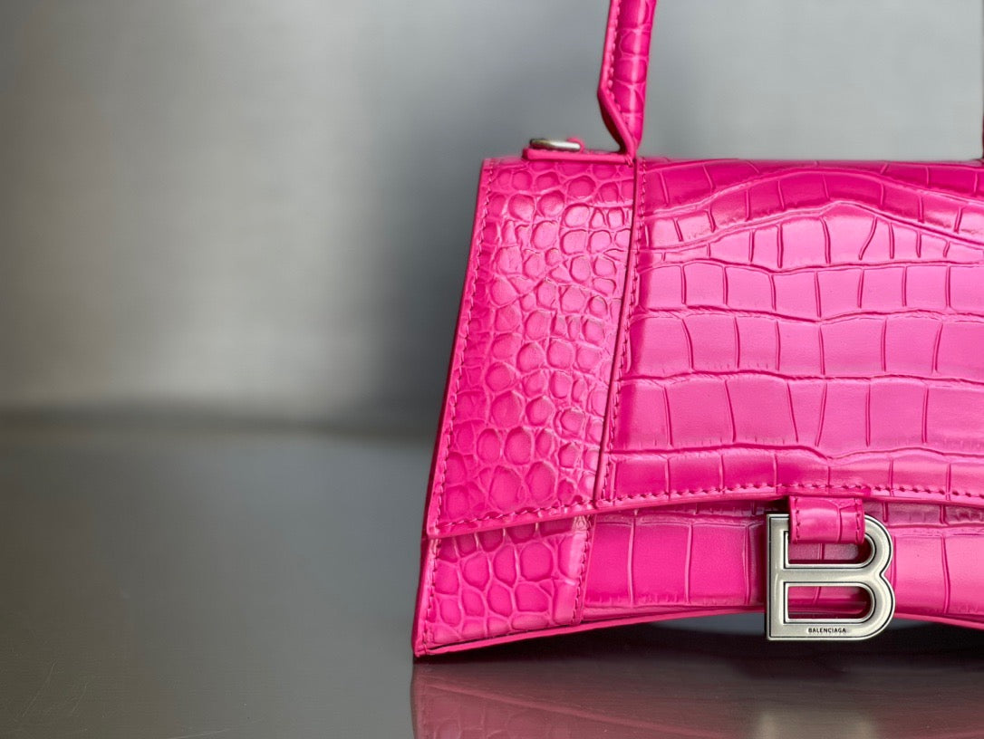BAL HOURGLASS TOP HANDLE BAG