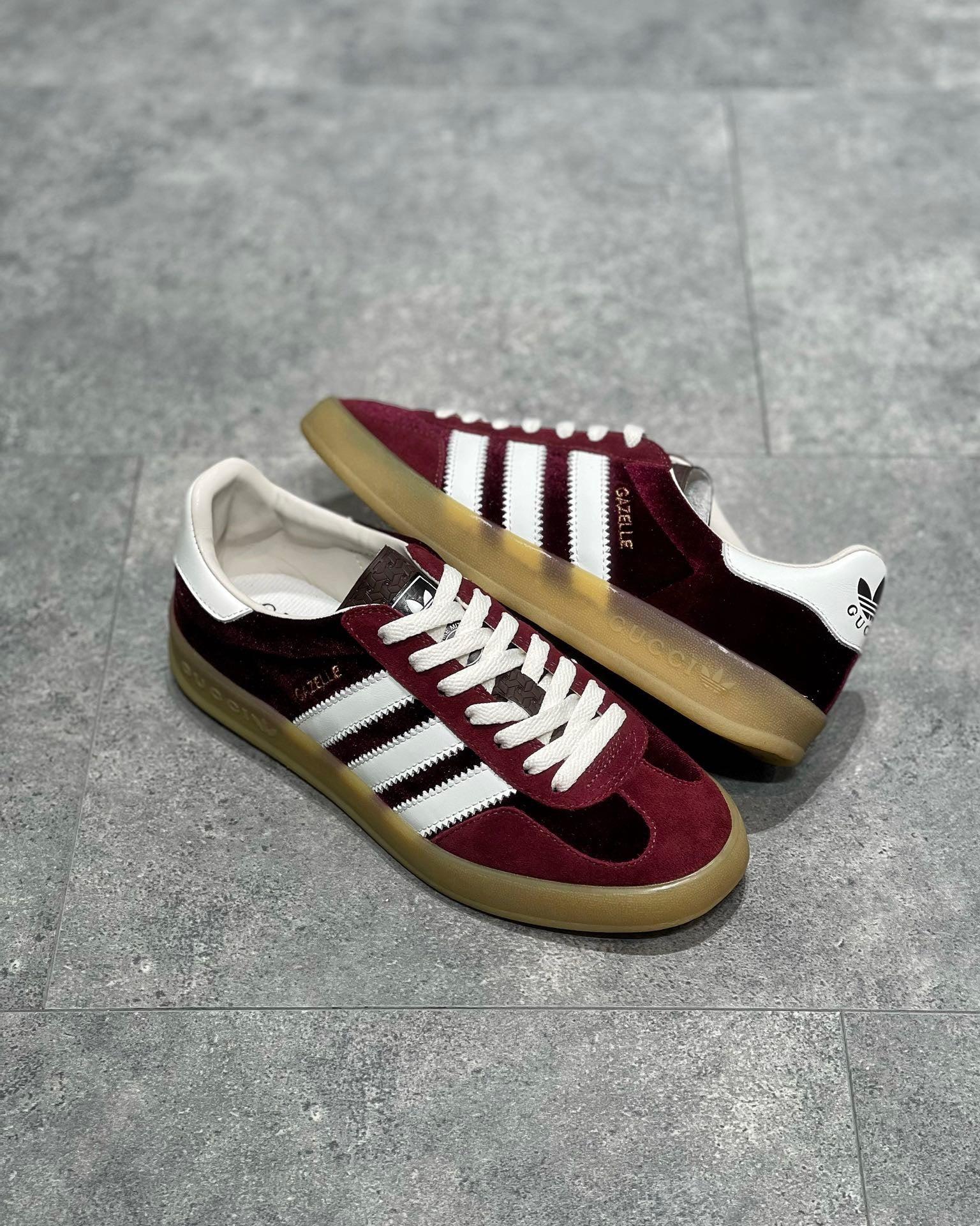 GG x ADID GAZELLE SNEAKER