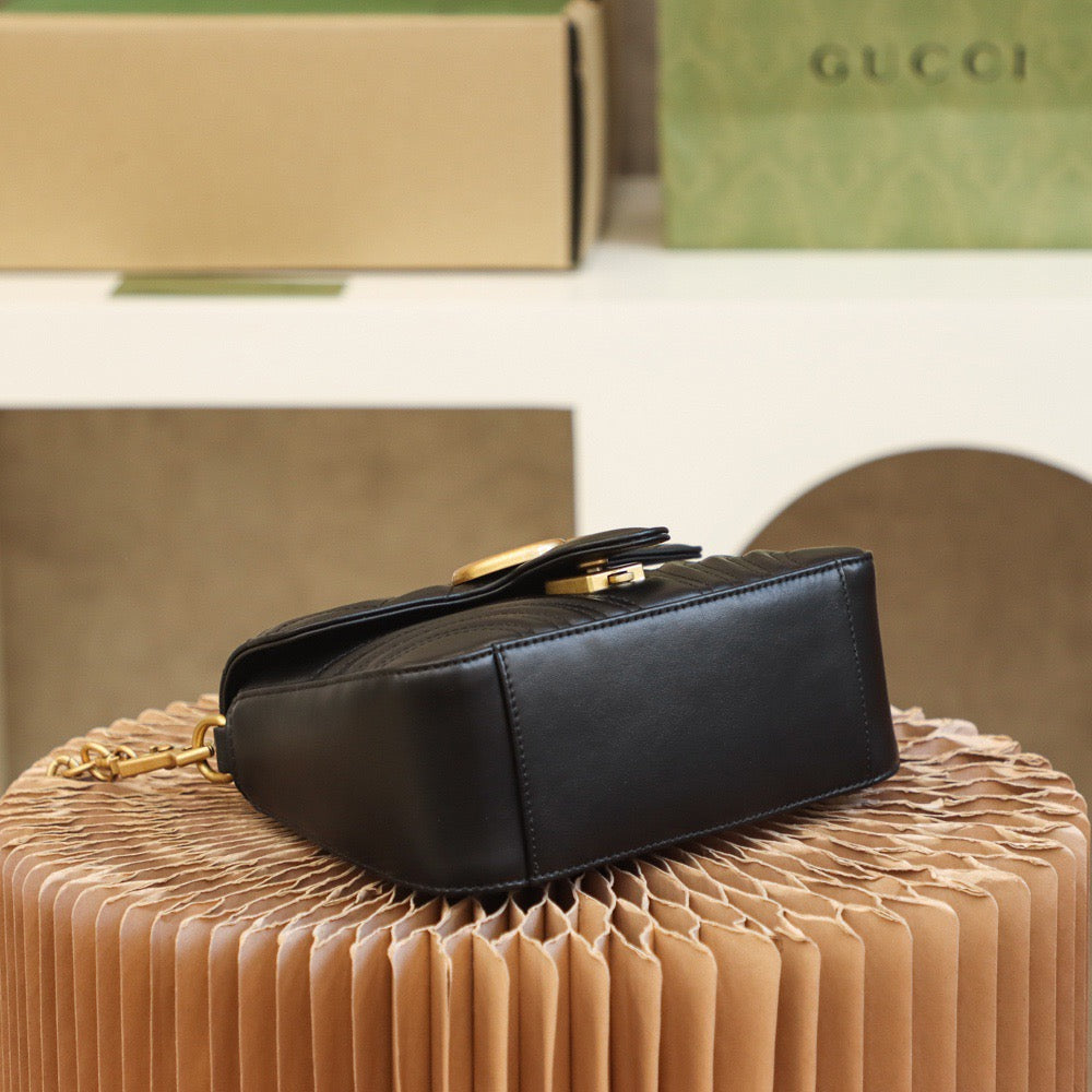 GG MARMONT MINI TOP HANDLE BAG
