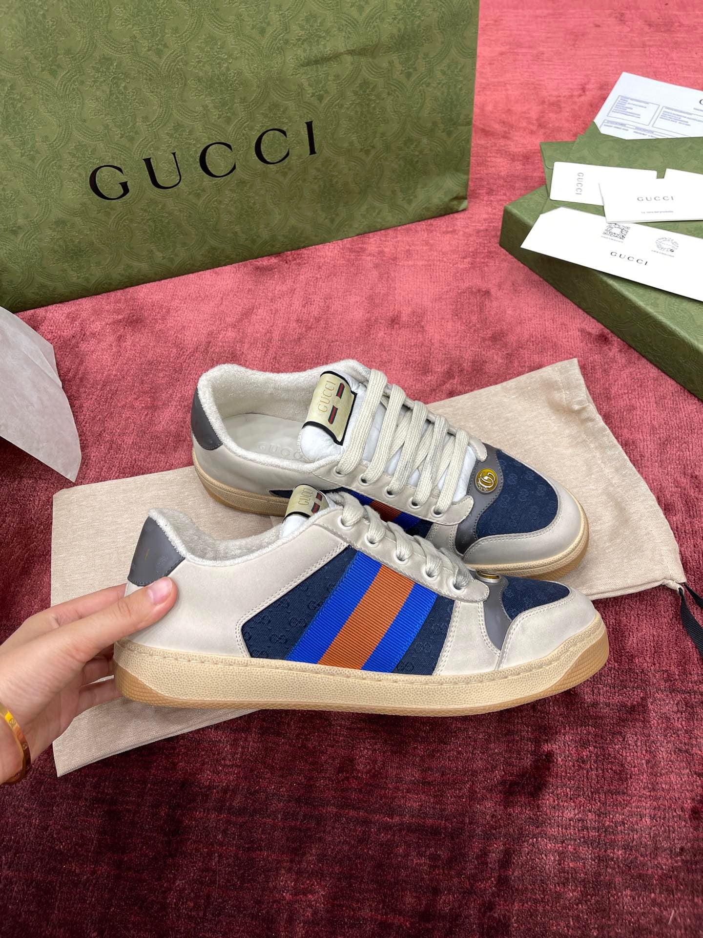 GG SCREENER SNEAKERS