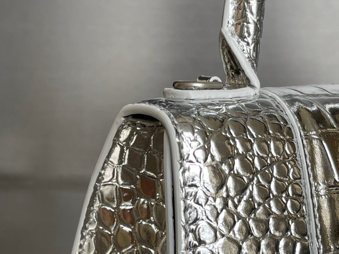 BAL HOURGLASS TOP HANDLE BAG