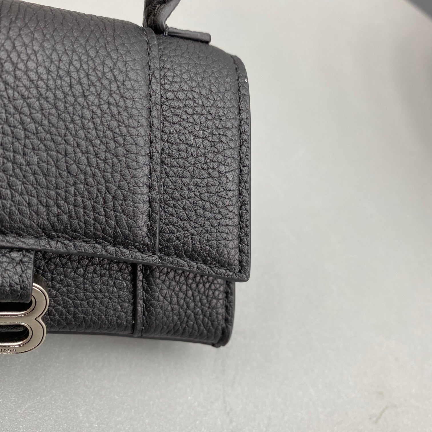 BAL HOURGLASS MINI TOTE BAG