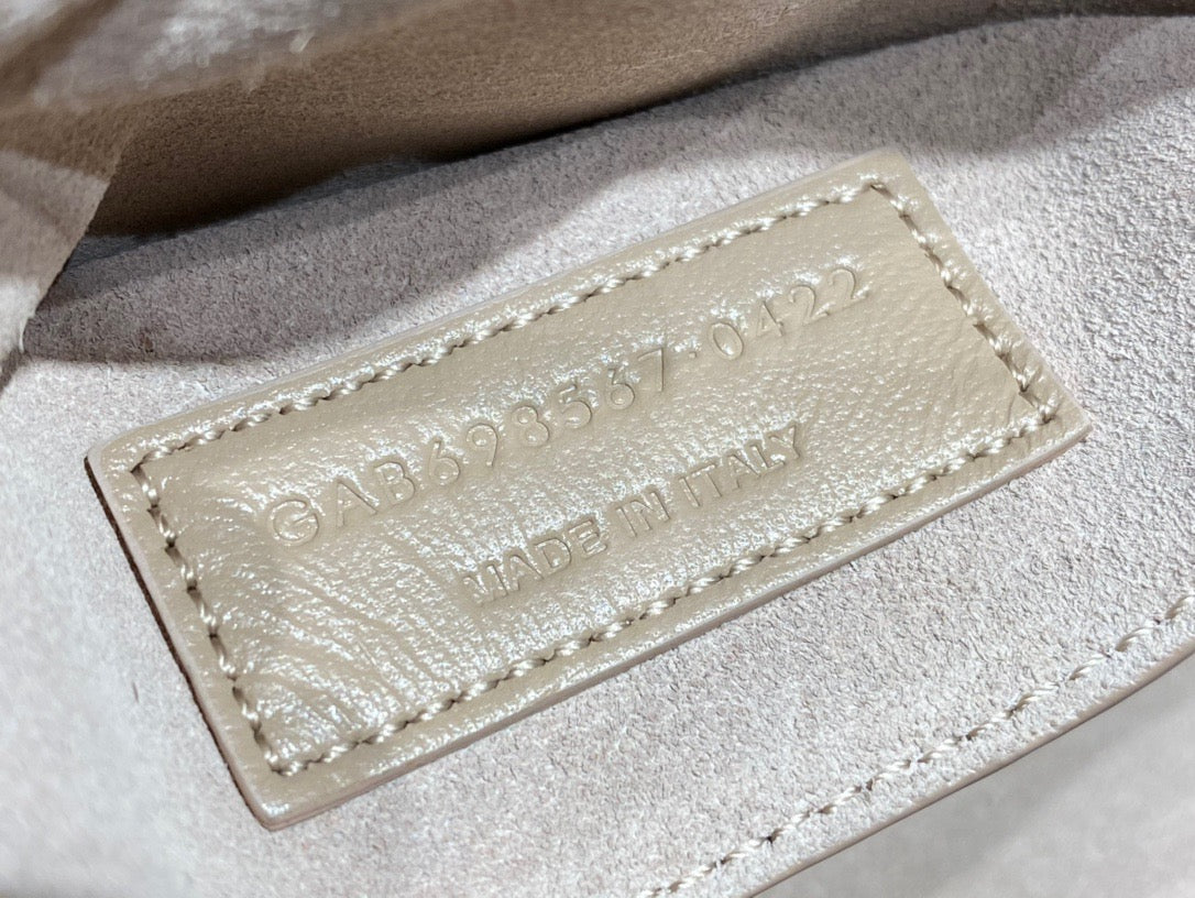 SL LE 57 SHOULDER BAG IN QUILTED LAMBSKIN