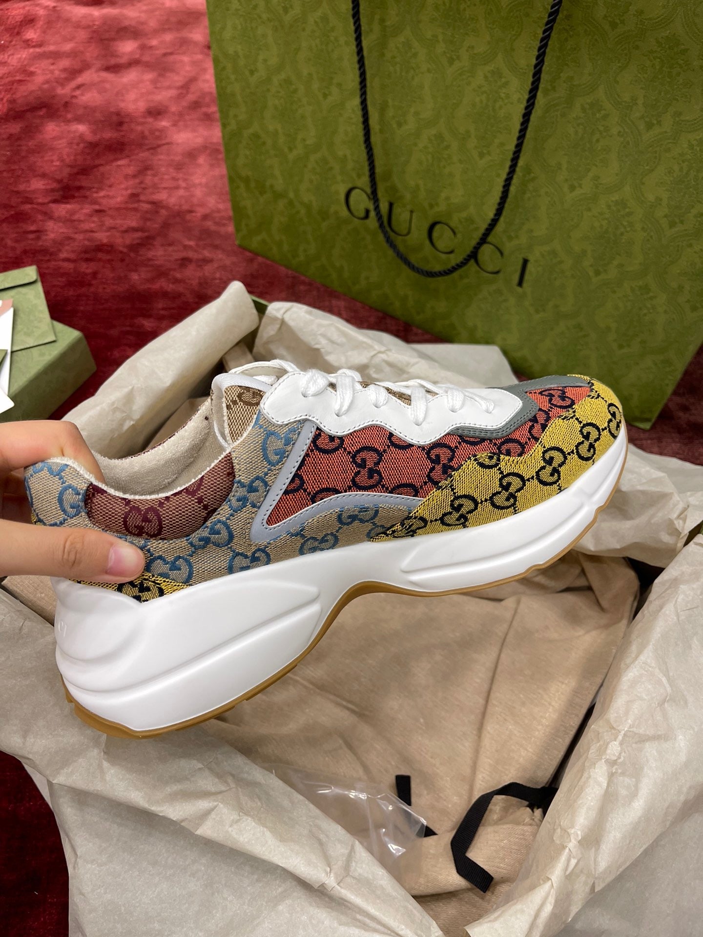 GG RHYTON SNEAKERS