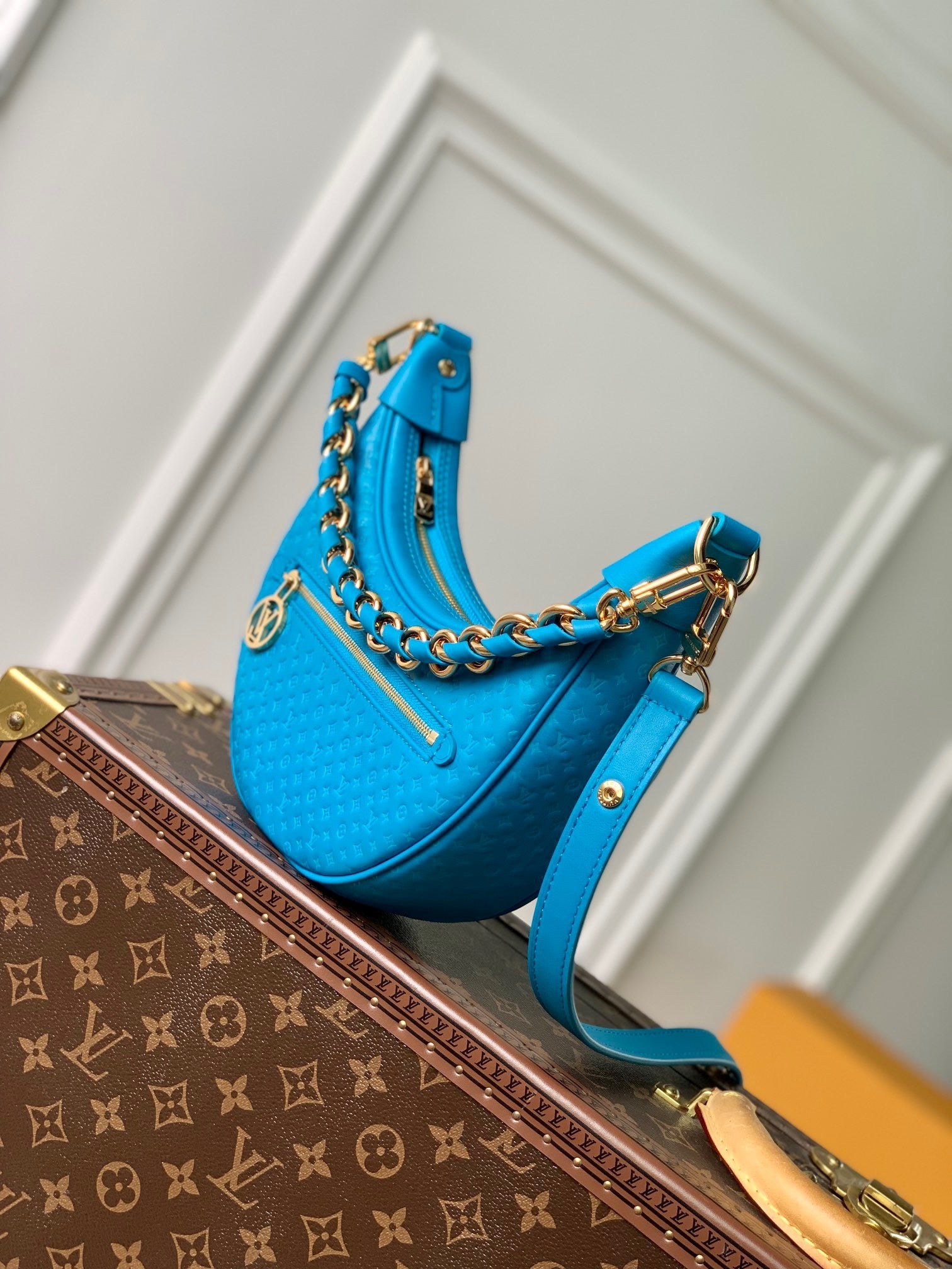 LOU LOOP BAGUETTE BAG