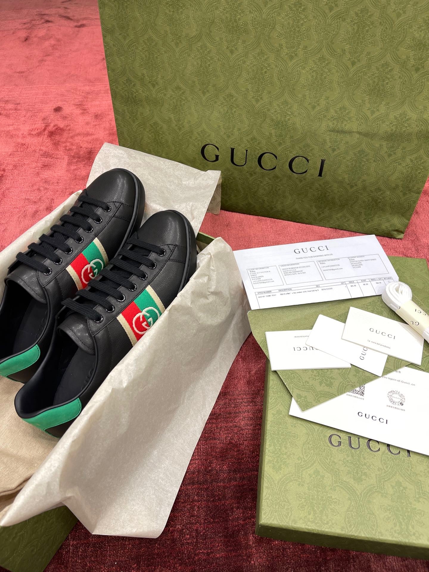 GG ACE SNEAKERS