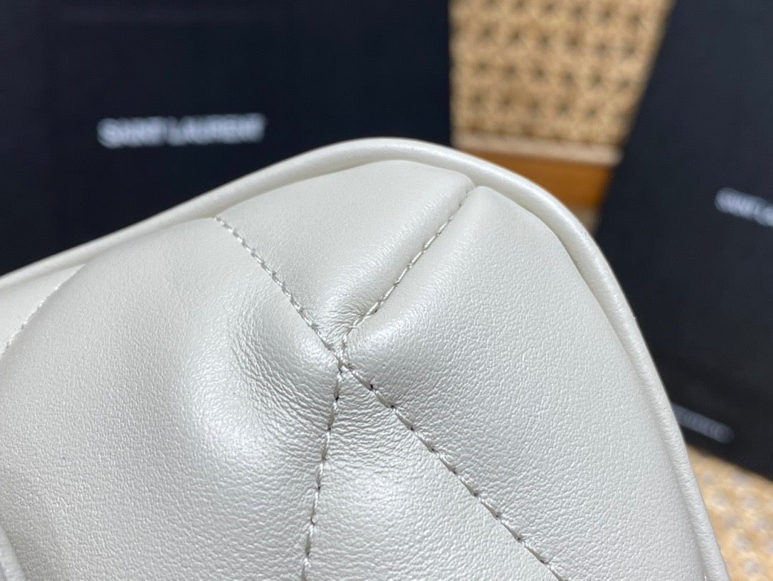 SL LE 57 SHOULDER BAG IN QUILTED LAMBSKIN