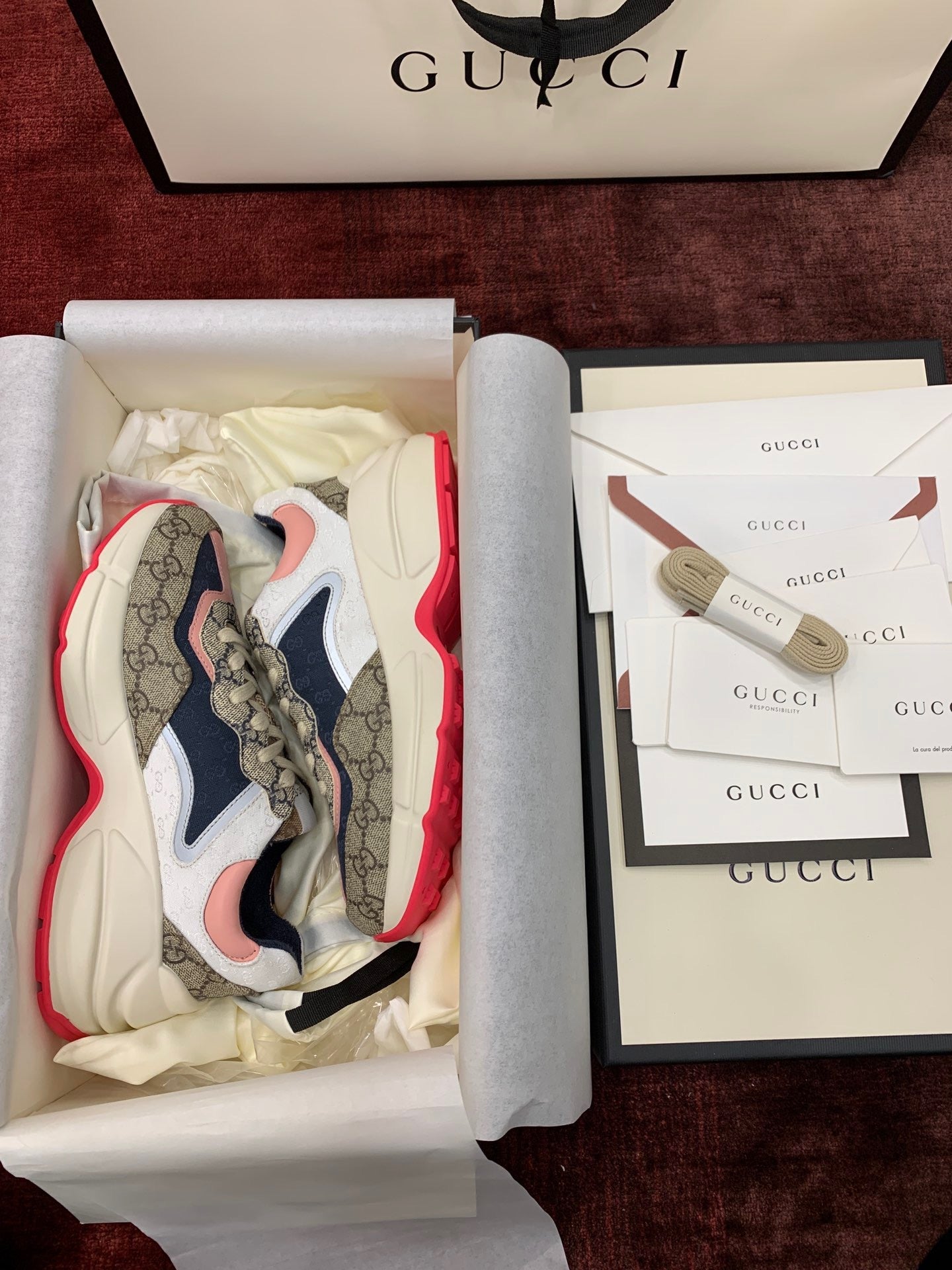 GG RHYTON SNEAKERS