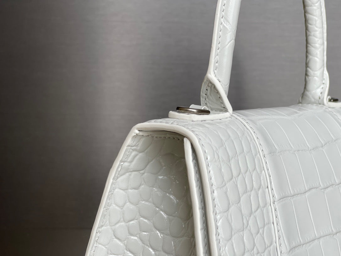 BAL HOURGLASS TOP HANDLE BAG