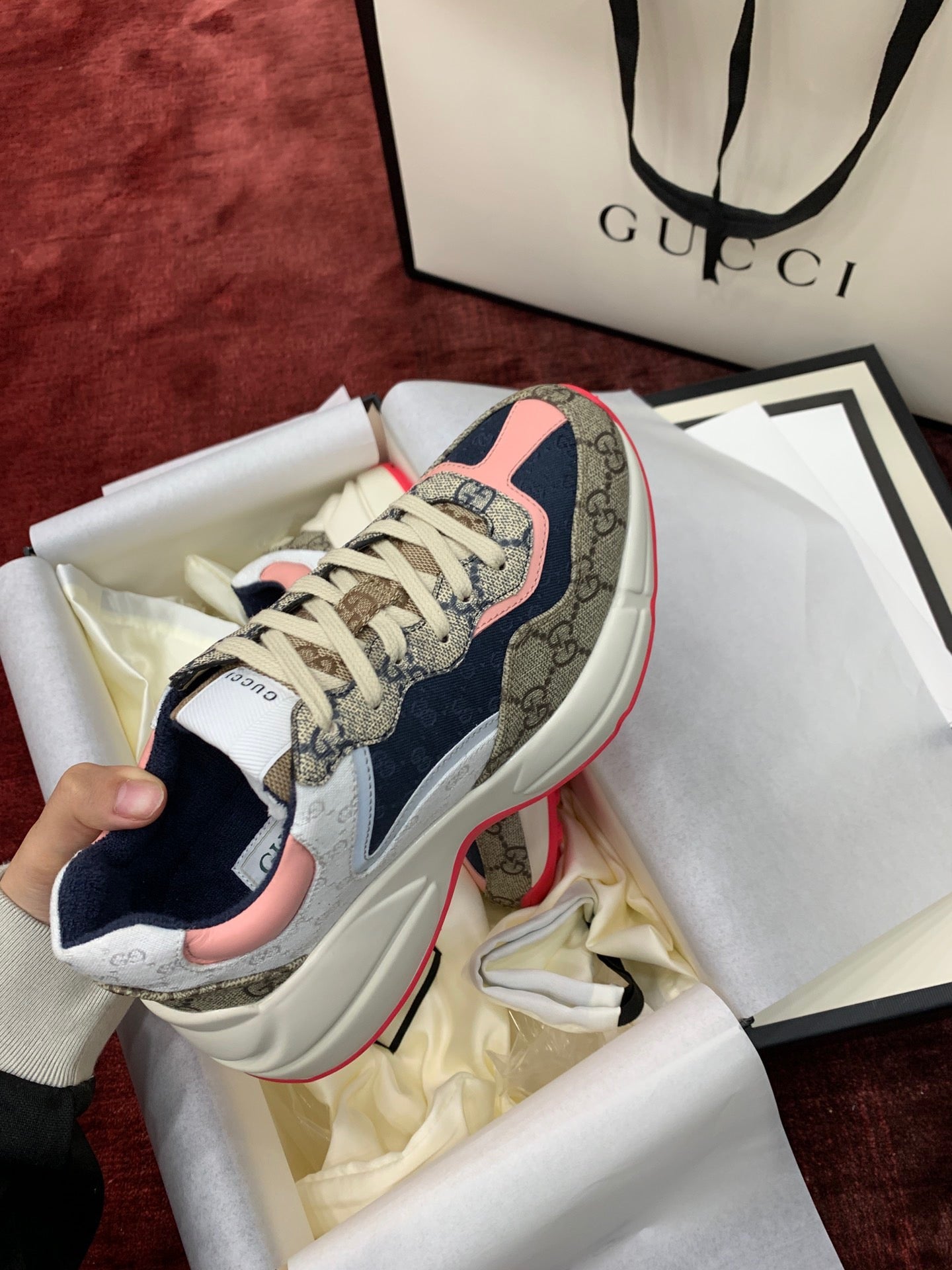 GG RHYTON SNEAKERS