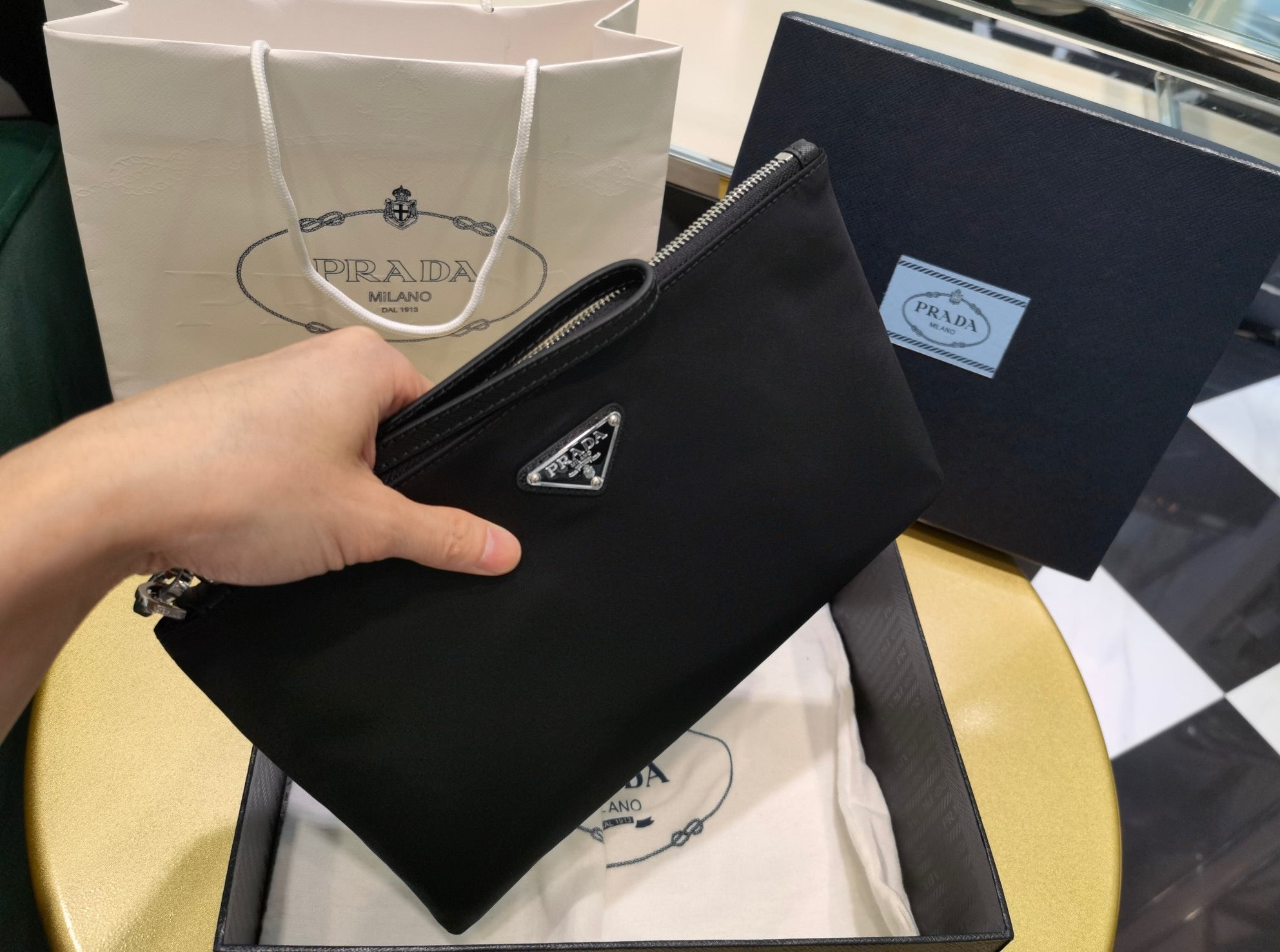 PD Re-Nylon Pouch