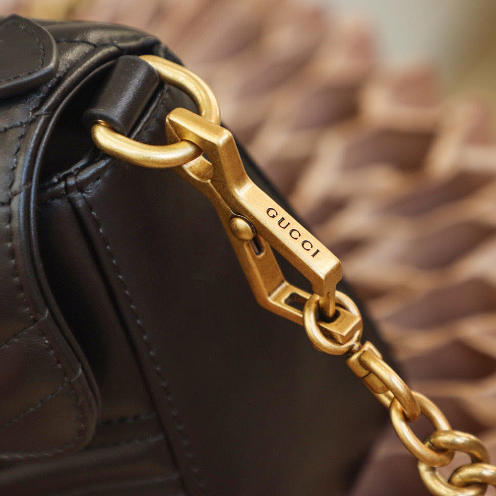 GG MARMONT MINI TOP HANDLE BAG